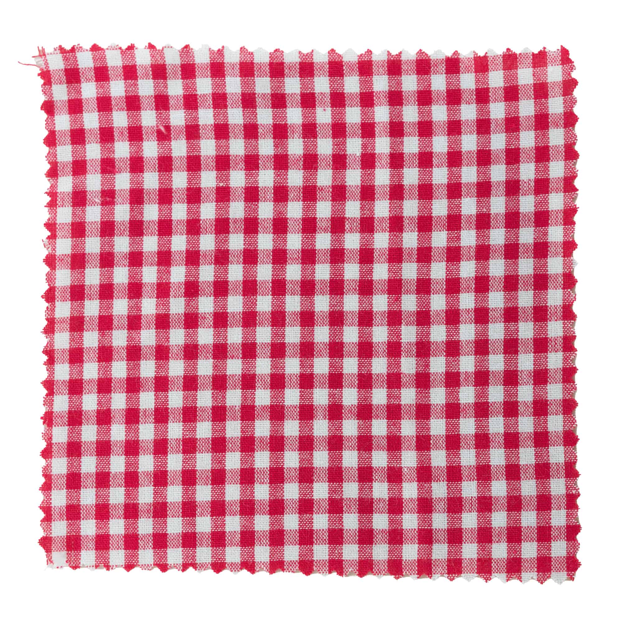 Tkanina podmetač karo uzorka 15x15, kvadratni, tekstil, crvena, otvor: TO58-TO82