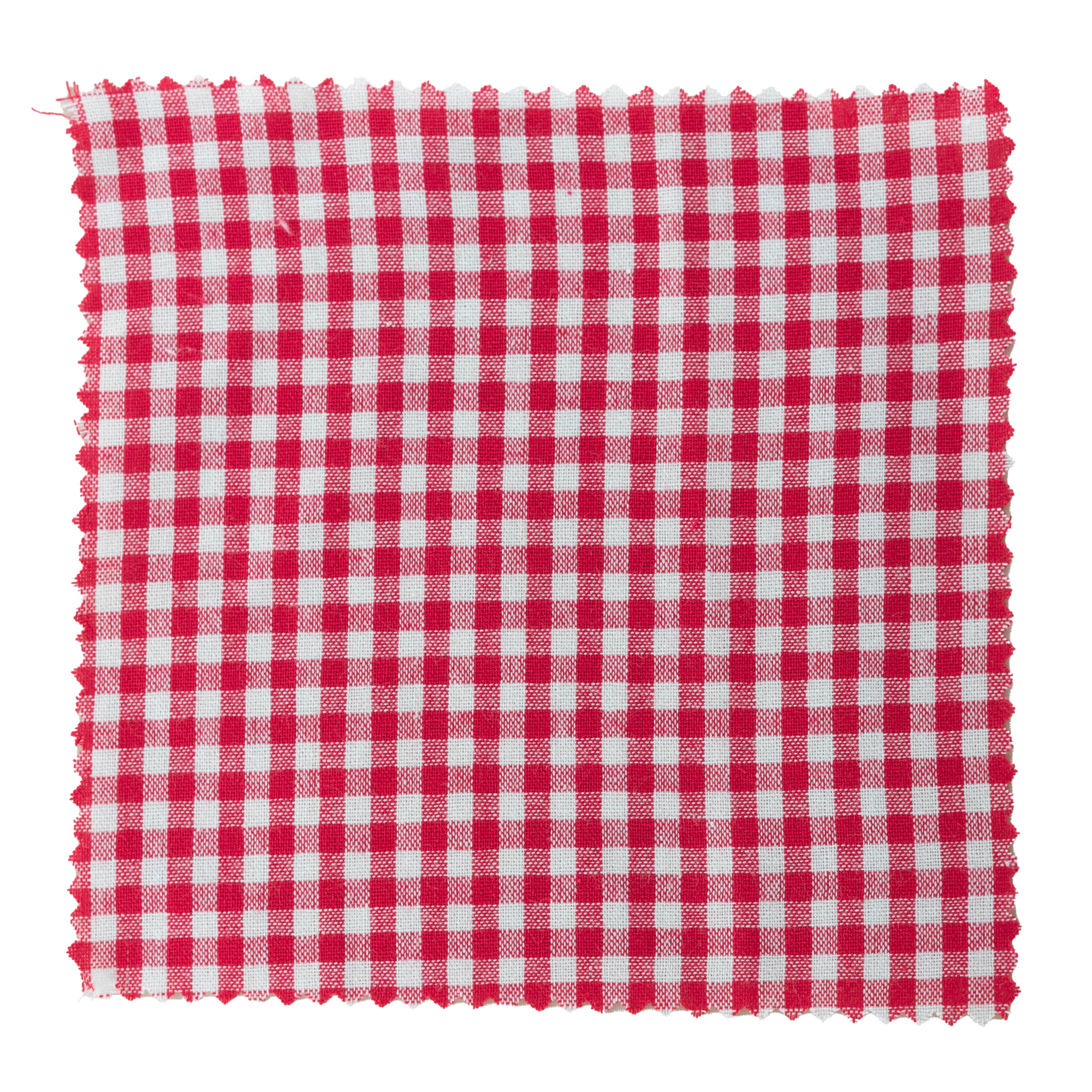 Tkanina podmetač karo uzorka 15x15, kvadratni, tekstil, crvena, otvor: TO58-TO82
