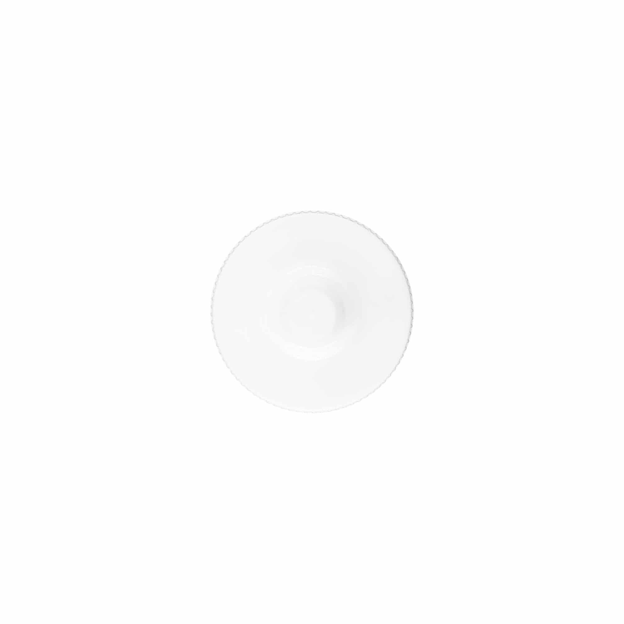 Navojni čep s aplikatorom, PP plastika, bijeli, za otvor: 24/410