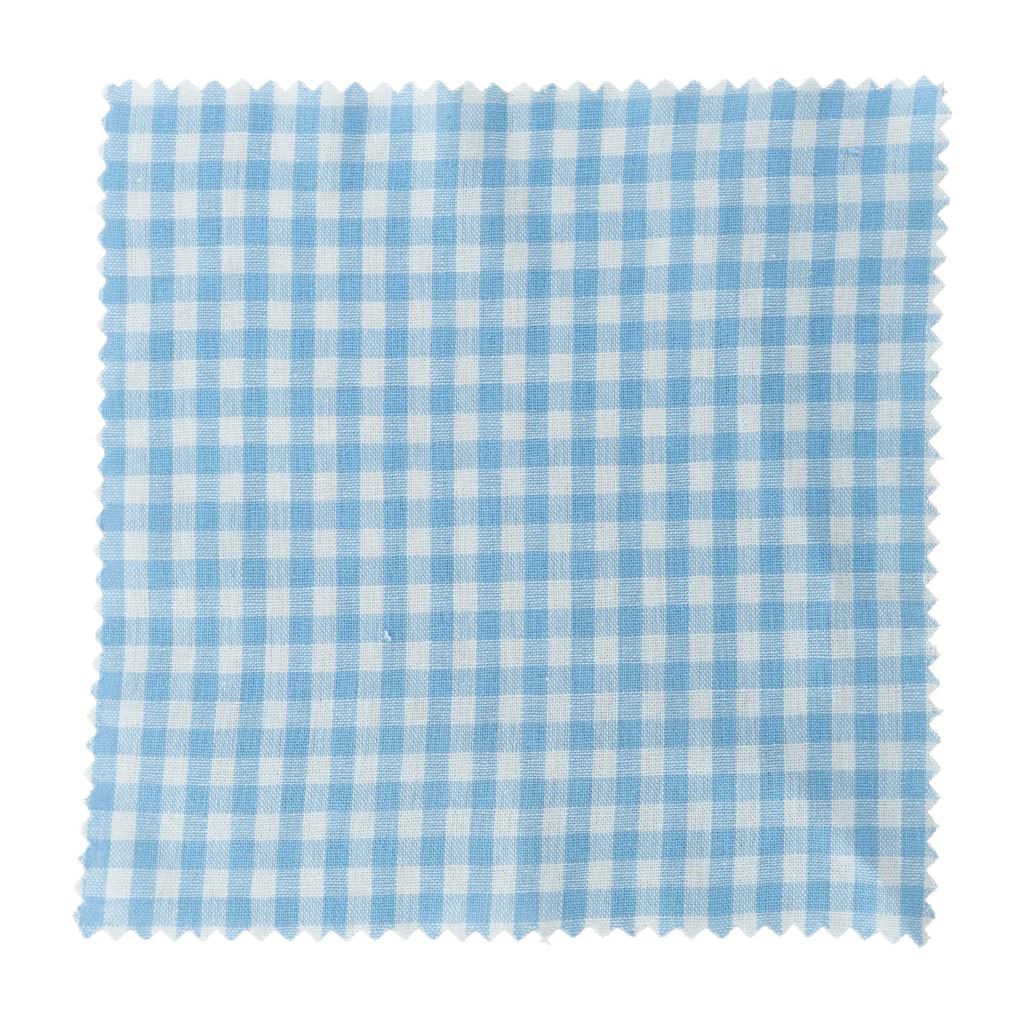 Tkanina karirani ubrus 15x15, kvadratni, tekstil, svijetloplavi, otvor: TO58-TO82