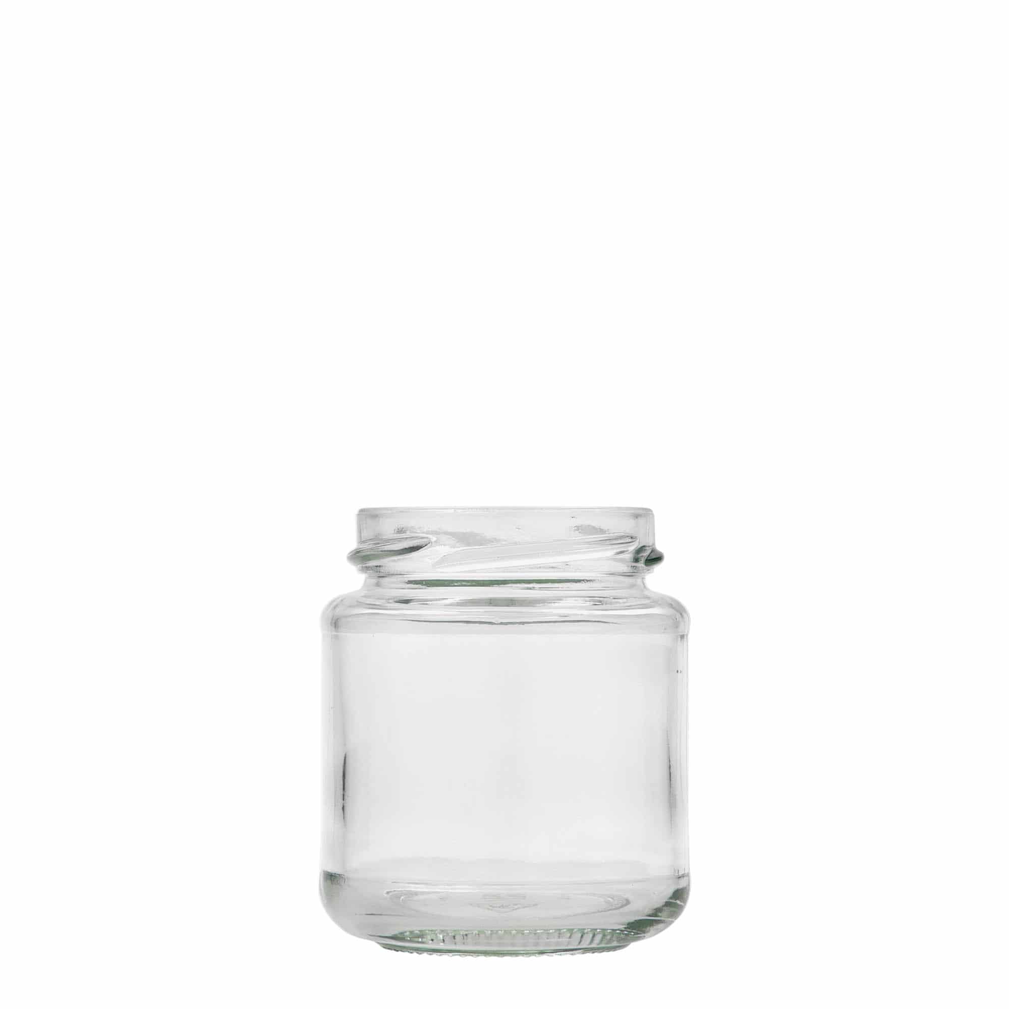 Okrugla staklenka 142 ml, otvor: Twist off (TO 53) Okrugla staklenka 142 ml, otvor: Twist off (TO 53)