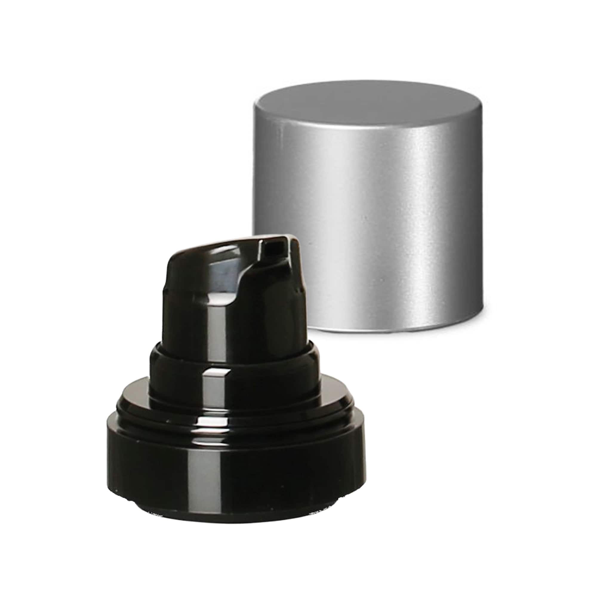 Airless dozirna pumpa 'Micro', PP-plastika, crna