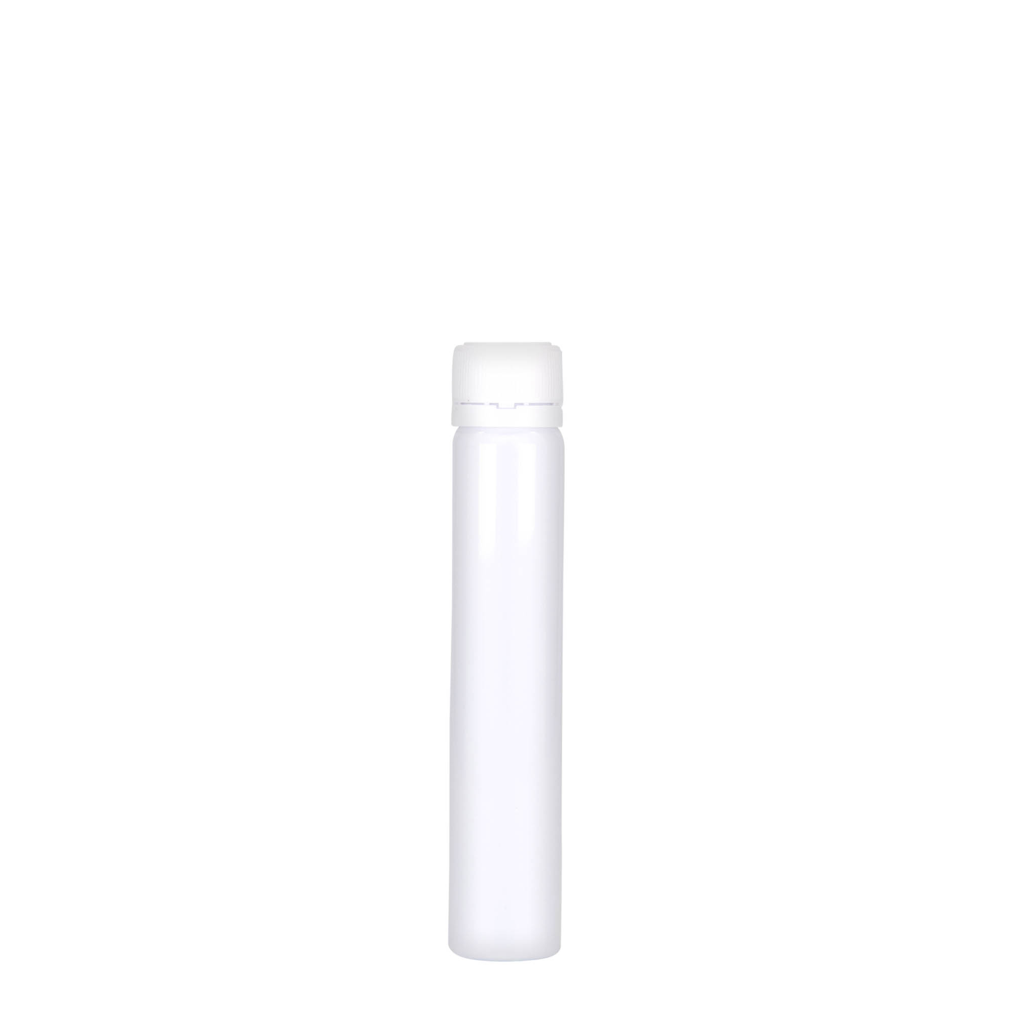 25 ml PET-cjevčica, plastika, bijela, otvor: navojni zatvarač 25 ml PET-cjevčica, plastika, bijela, otvor: navojni zatvarač