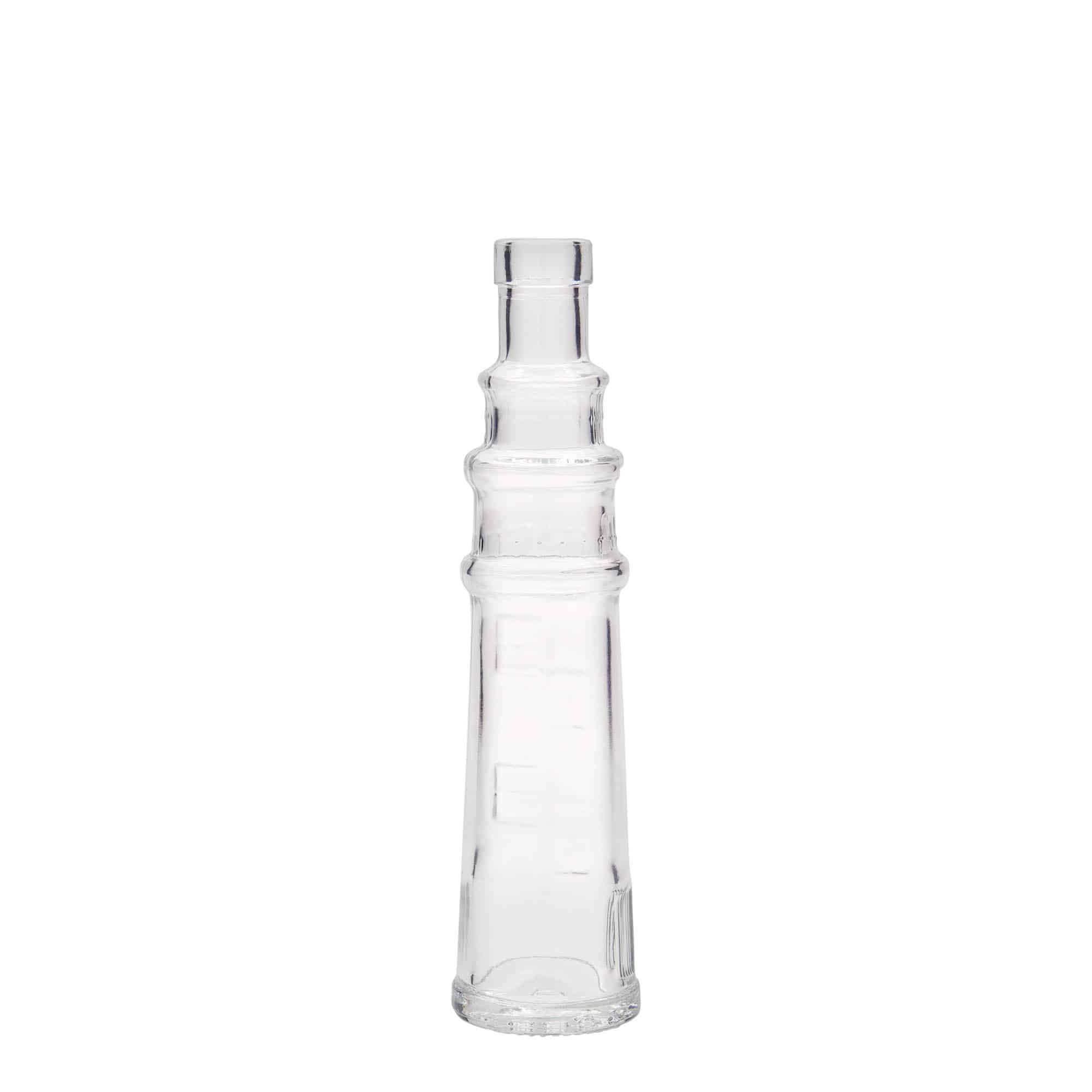 Staklena boca 100 ml 'Svjetionik', otvor: pluteni čep