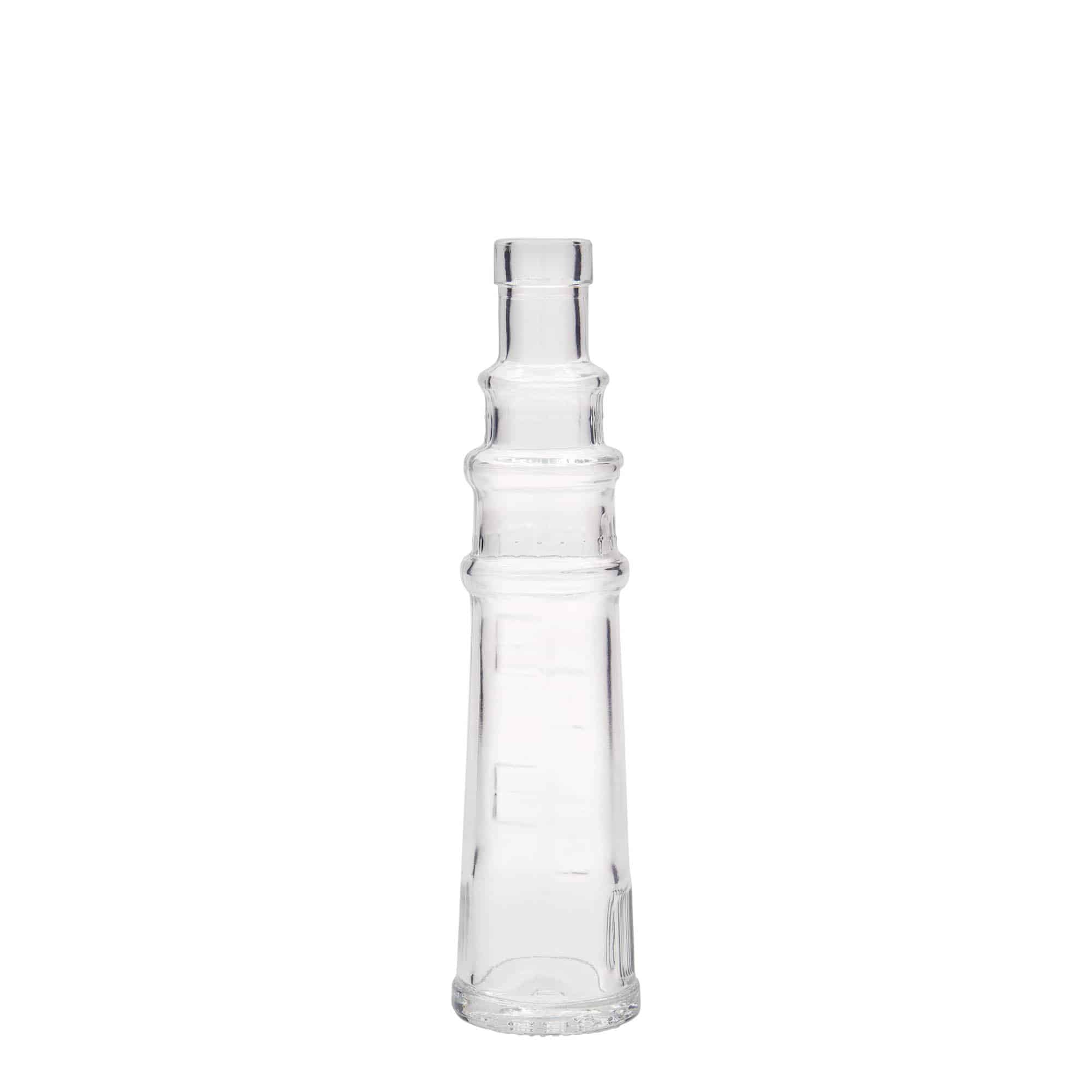100 ml staklena boca 'Leuchtturm', otvor: pluta