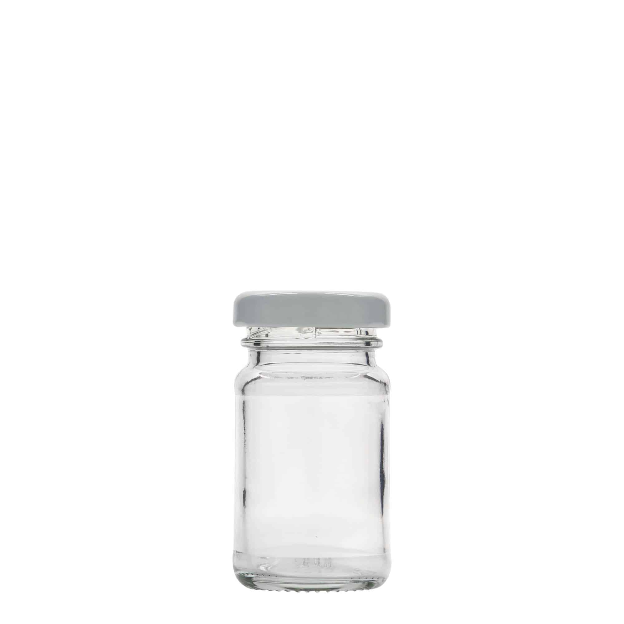 Visoka okrugla staklenka 67 ml, otvor: Twist off (TO 38)