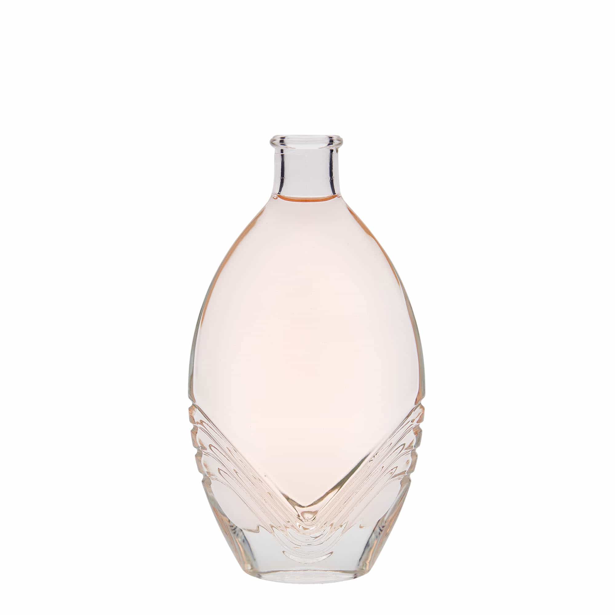 200 ml staklena boca 'Florence', ovalna, otvor: pluta