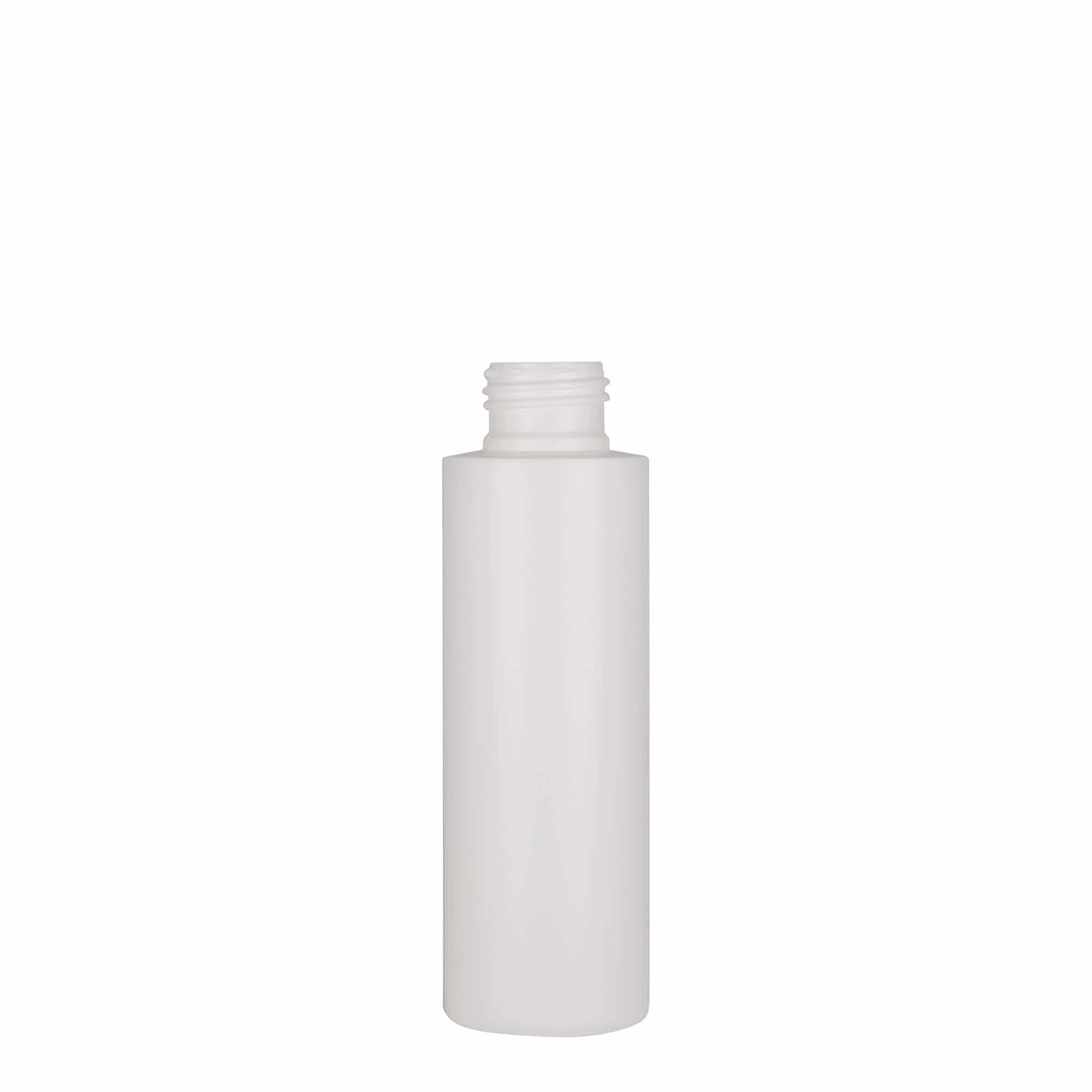 Plastična boca 100 ml 'Pipe', HDPE, bijela, otvor: GPI 24/410 Plastična boca 100 ml 'Pipe', HDPE, bijela, otvor: GPI 24/410