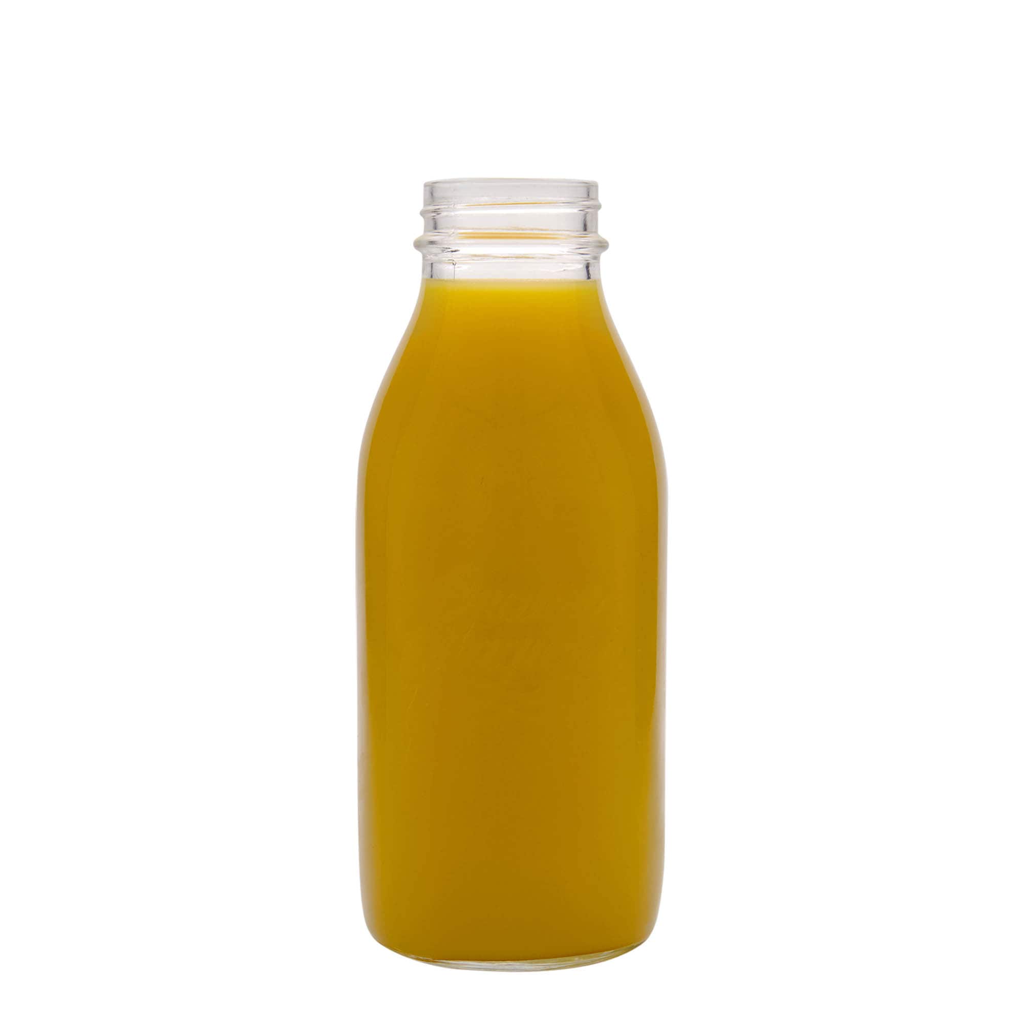 1.000 ml staklena boca 'Quattro Stagioni', grlo: navojni čep