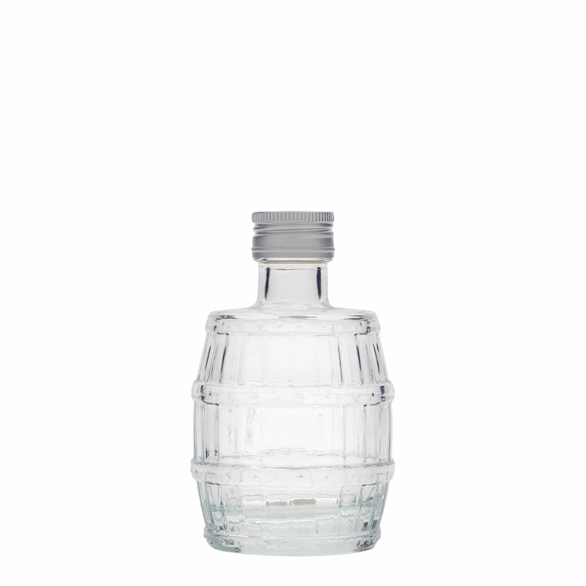 100 ml staklena boca 'Bačva', grlo: PP 24