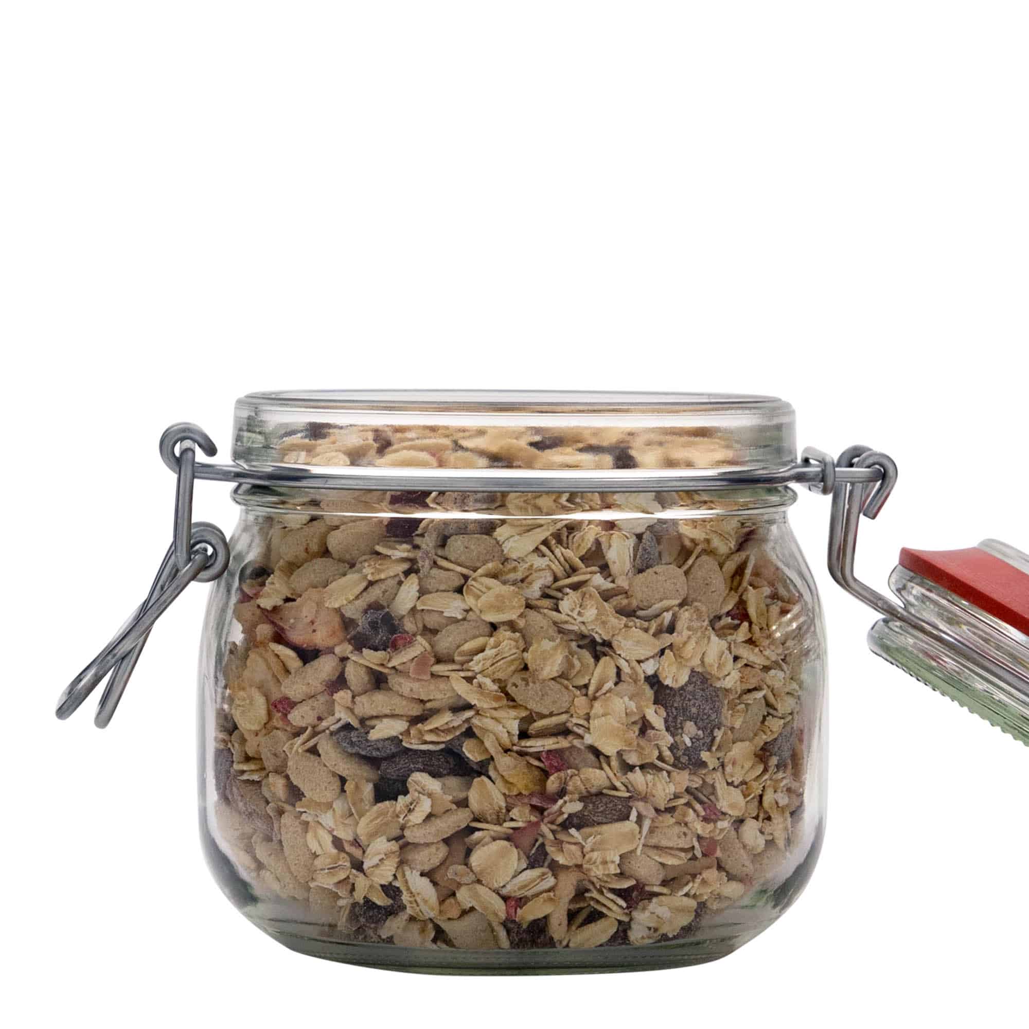 634 ml staklena tegla s žičanim zatvaračem, grlo: žičani zatvarač