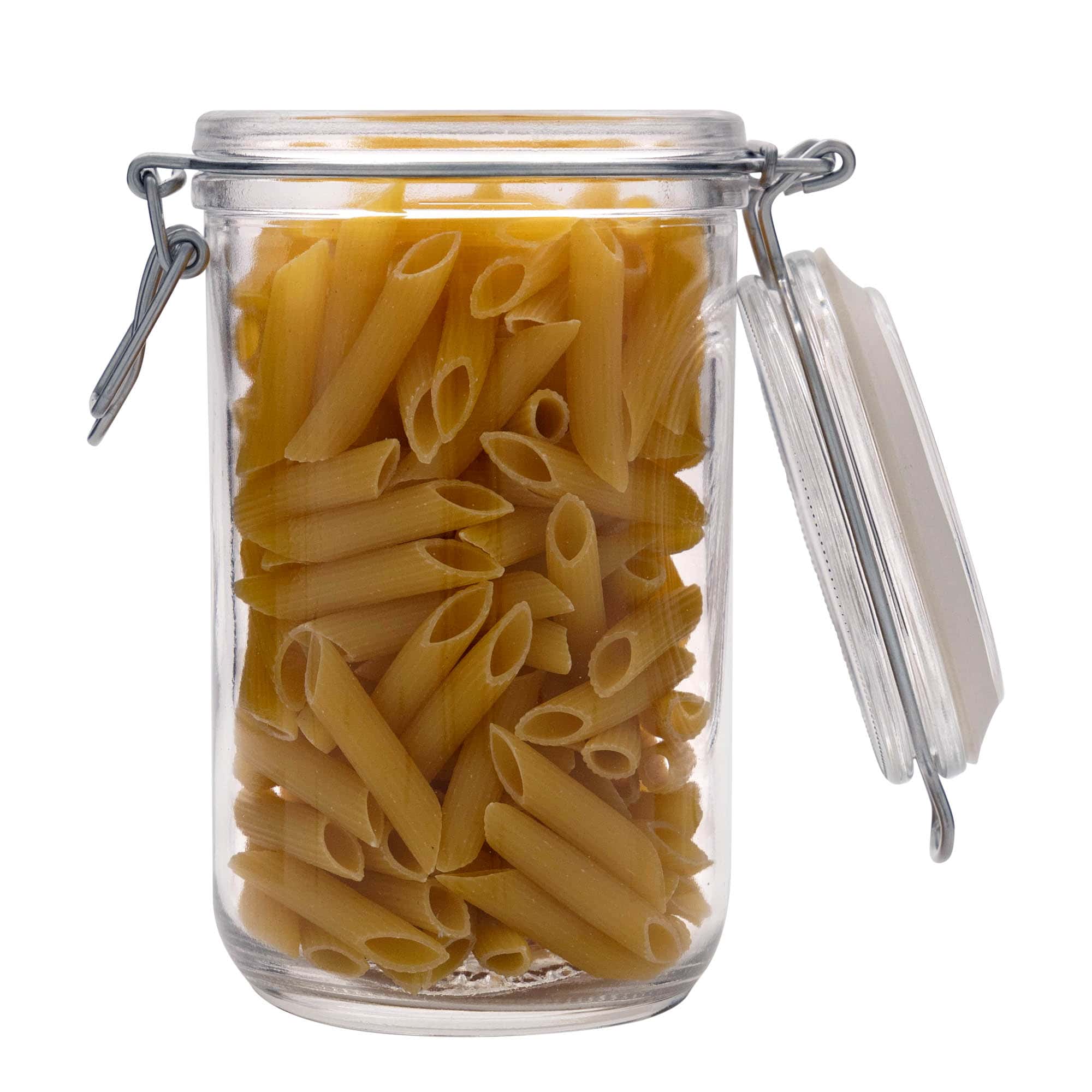 750 ml staklena tegla s žičanim zatvaračem 'Fido', otvor: žičani zatvarač