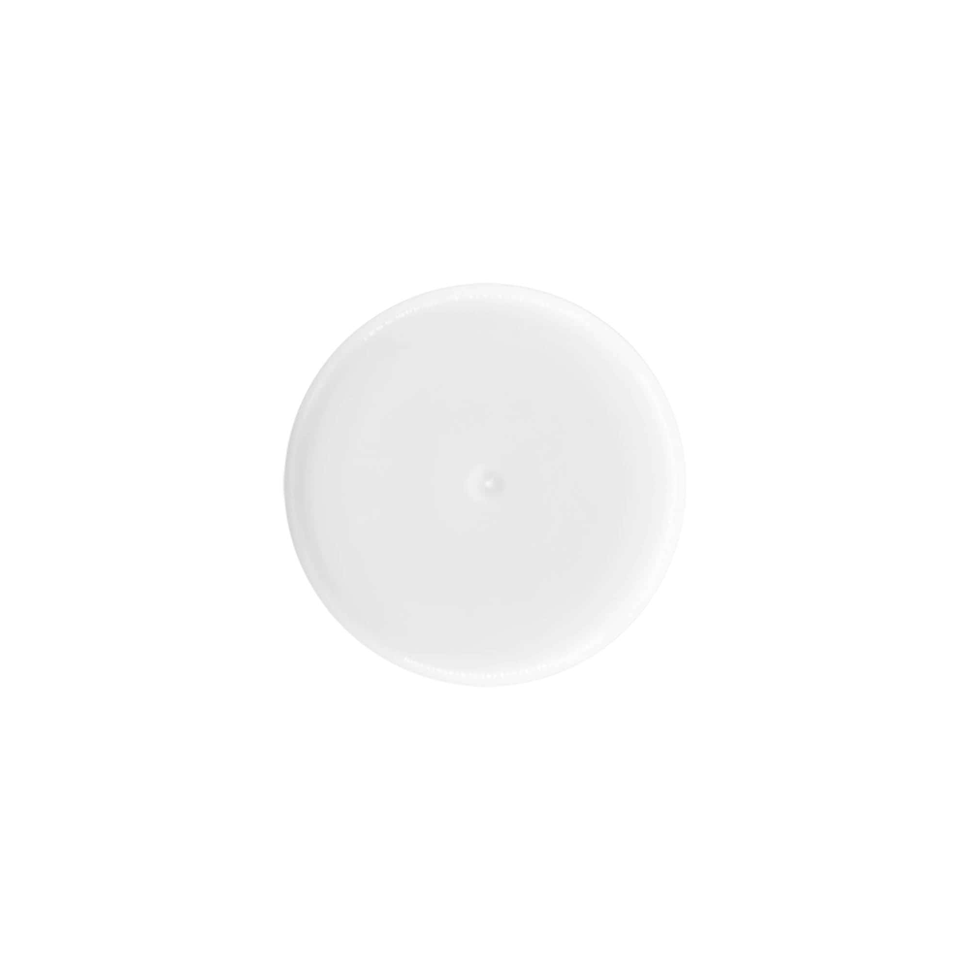 Čep za 50 ml roll-on bočicu, PP plastika, bijeli, za otvor: navojni zatvarač