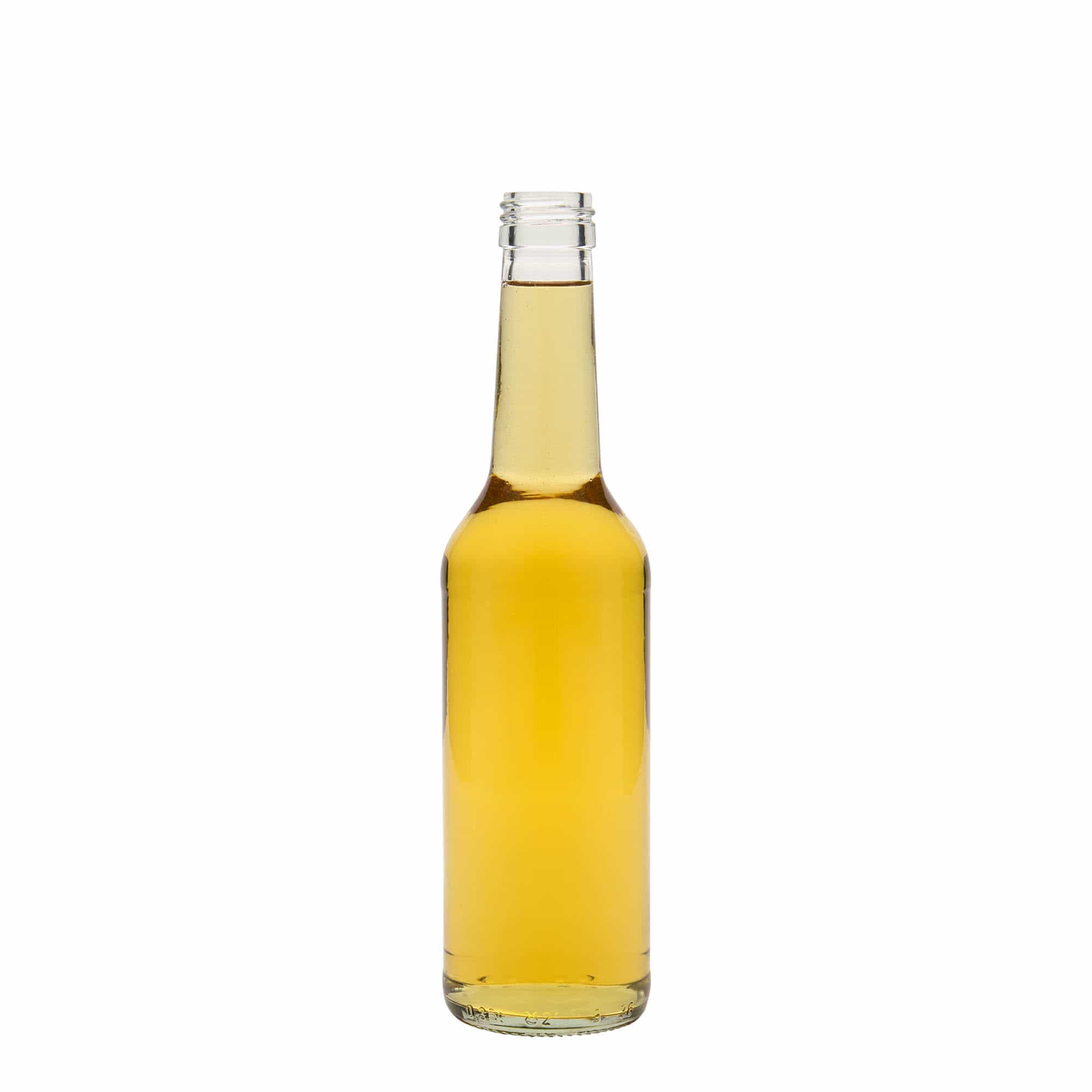 350 ml staklena boca s ravnim vratom, otvor: PP 28