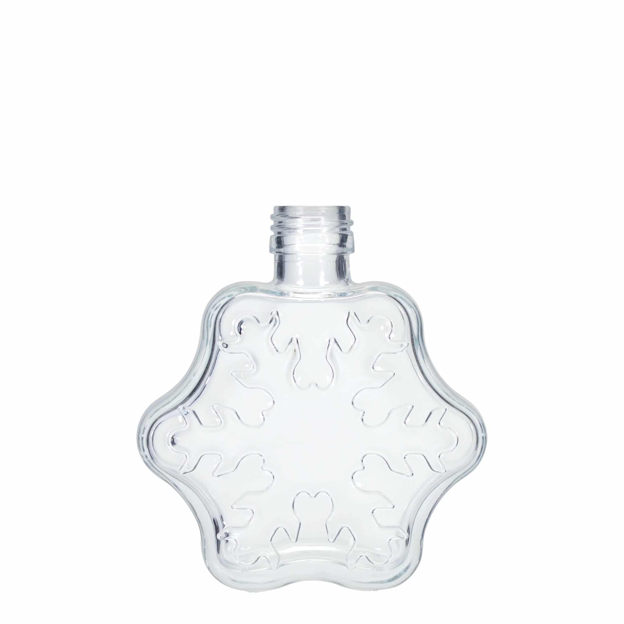 200 ml staklena boca 'Pahuljica', grlo: PP 28