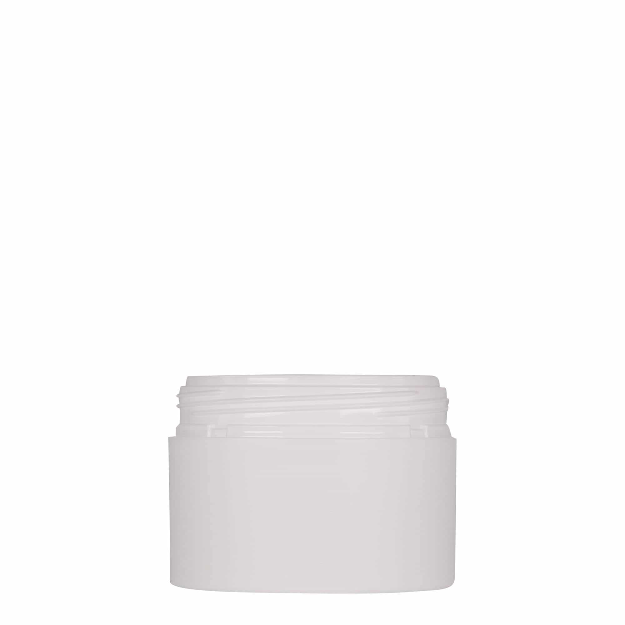 Plastična posudica 100 ml 'Antonella', PP, bijela, otvor: navojni čep Plastična posudica 100 ml 'Antonella', PP, bijela, otvor: navojni čep