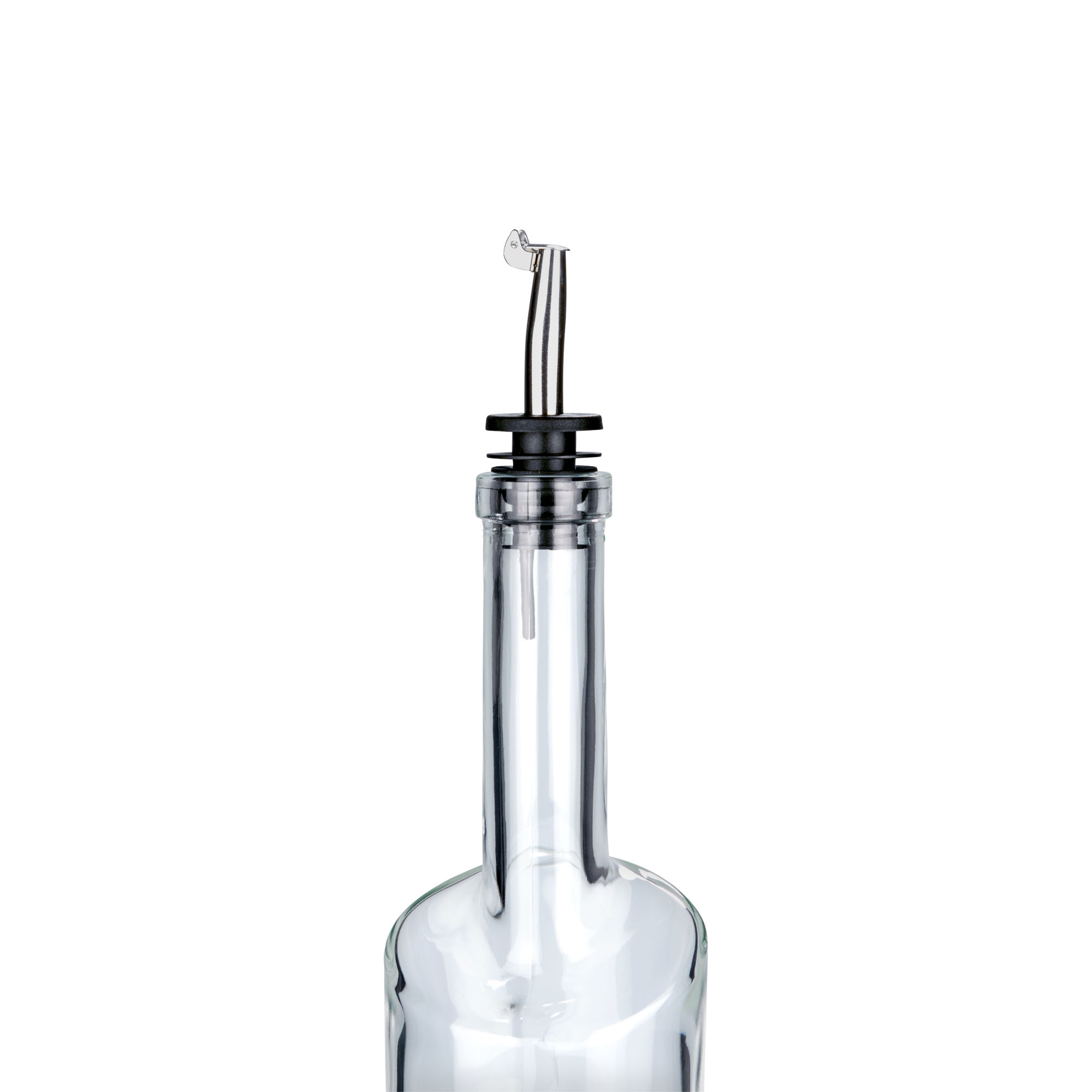 Izljevnik Inox s metalnim poklopcem, nehrđajući čelik, srebrna boja