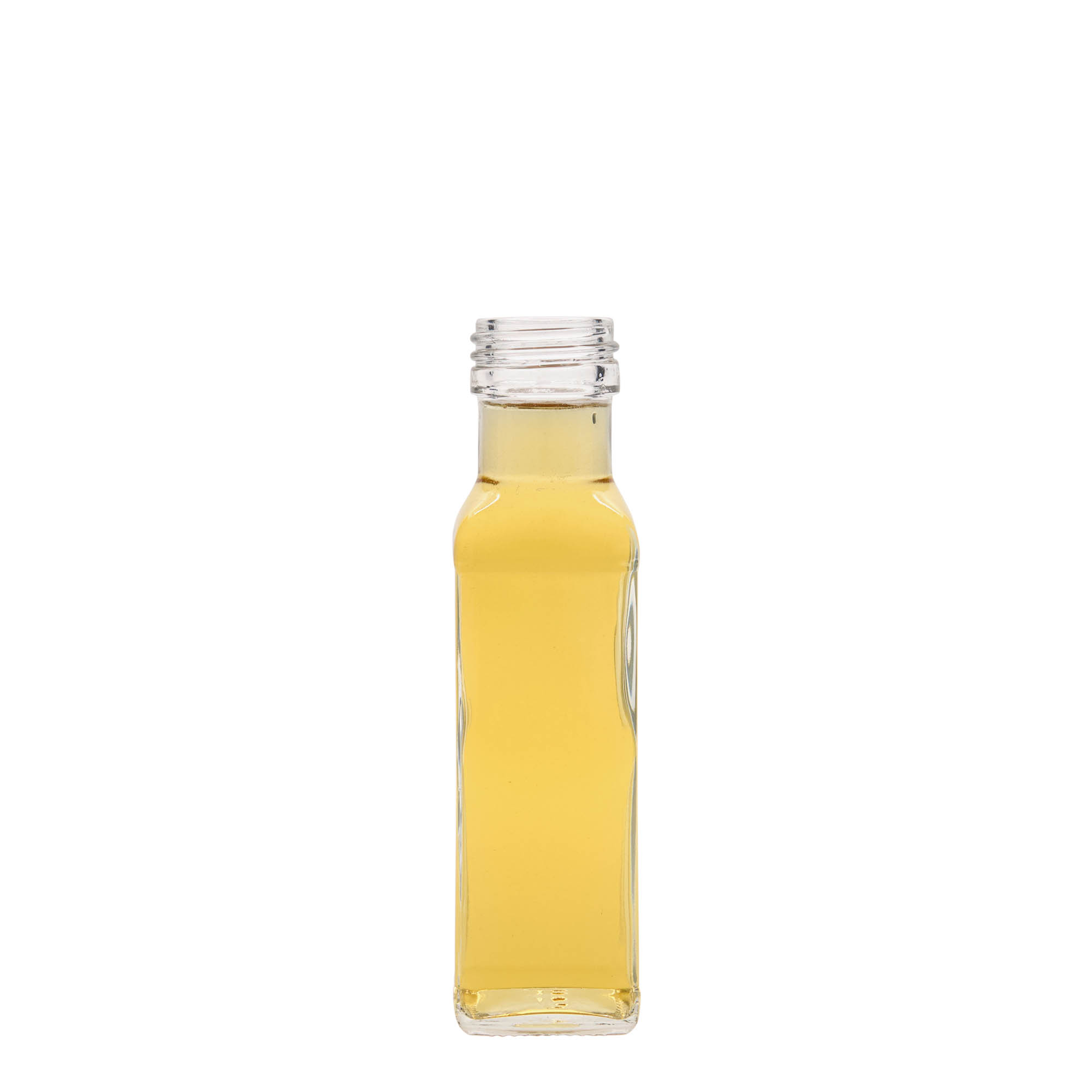 100 ml staklena boca 'Marasca', četvrtasta, grlo: PP 31,5