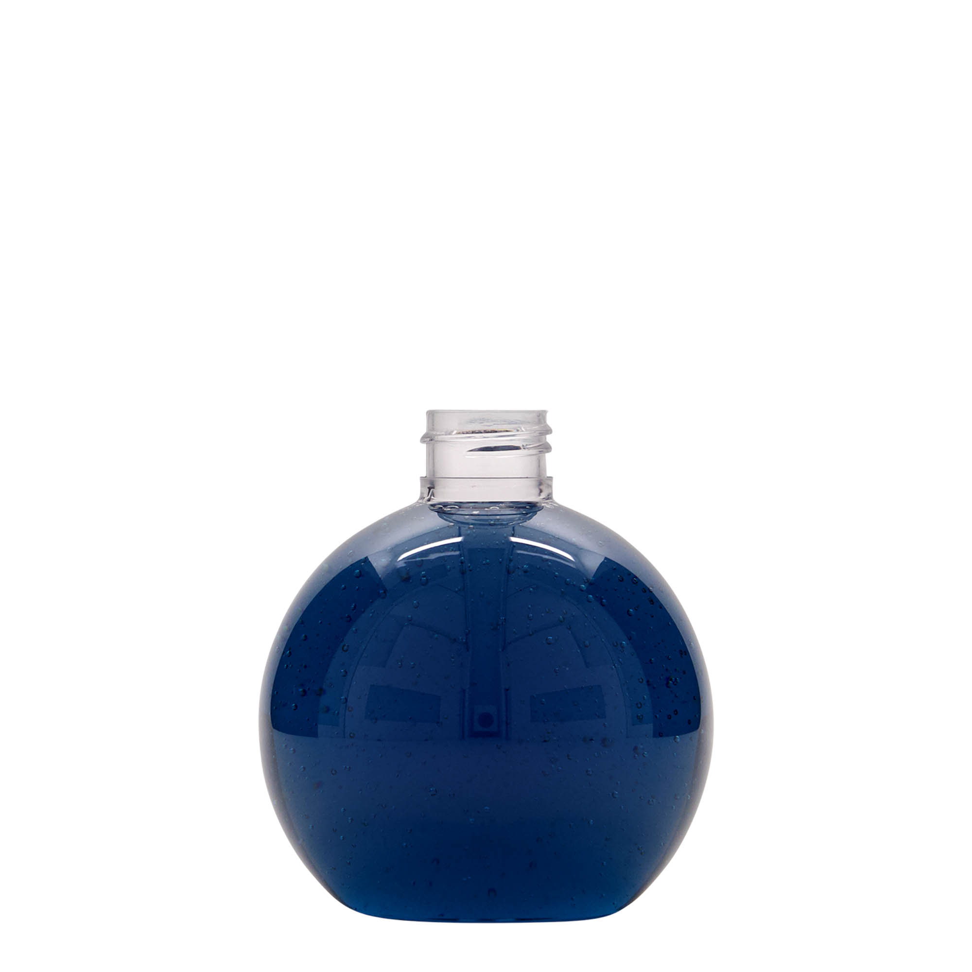 250 ml PET-boca 'Perry', okrugla, plastika, grlo: 24/410