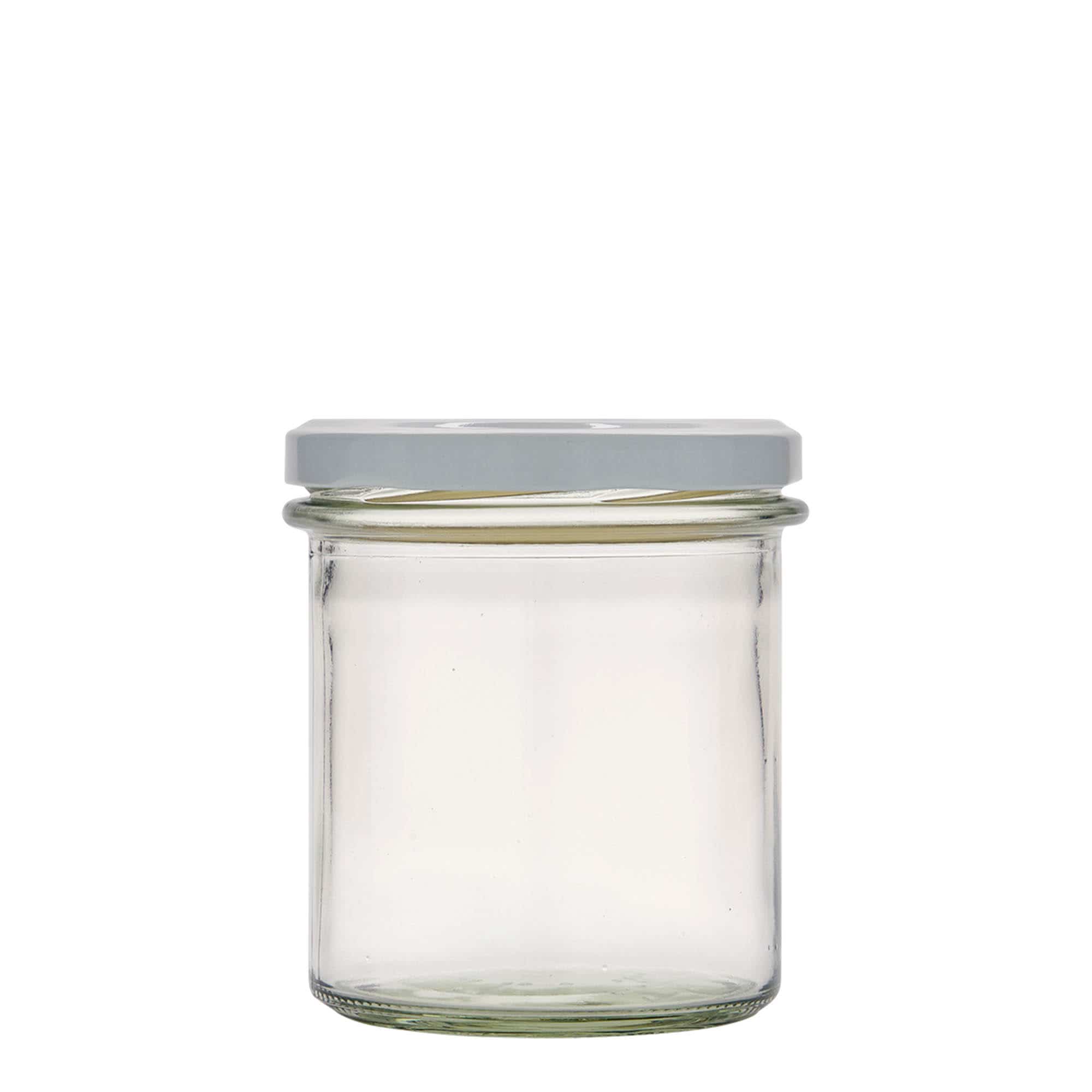 Visoka cilindrična staklenka 350 ml, otvor: Twist off (TO 82)
