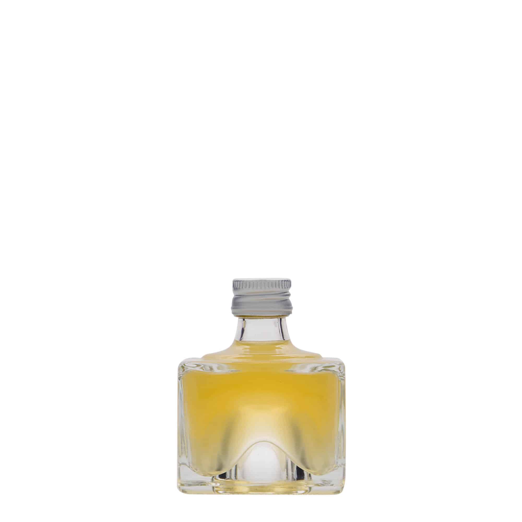 Staklena boca 40 ml 'Cocolores', kvadratna, otvor: PP 18
