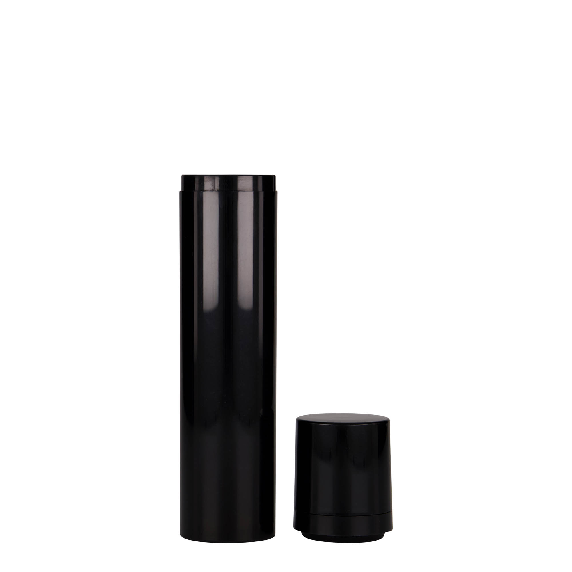 100 ml Airless dozirnik 'Mezzo', PP-plastika, crni