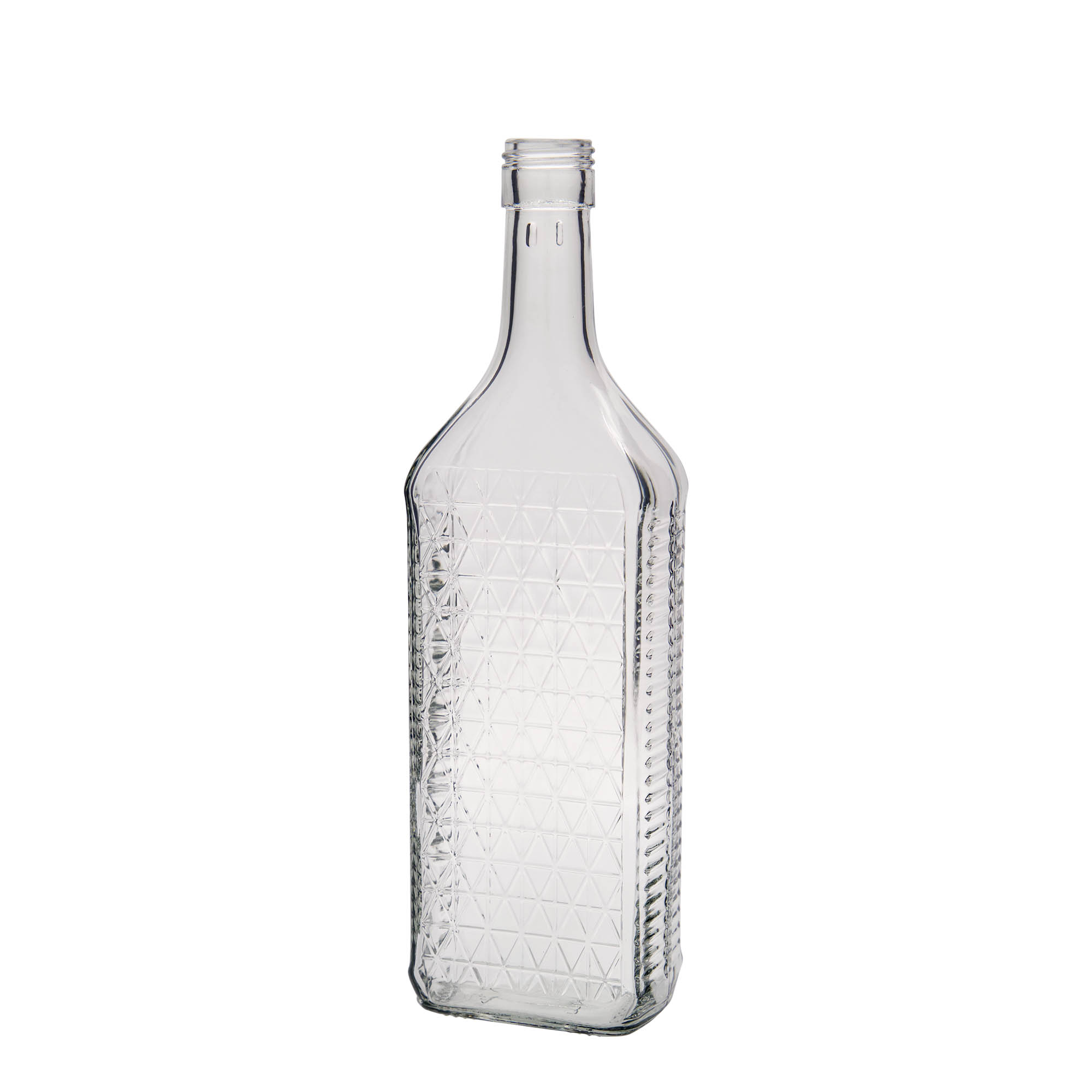 Staklena boca 700 ml 'Caruso', pravokutna, otvor: PP 31,5