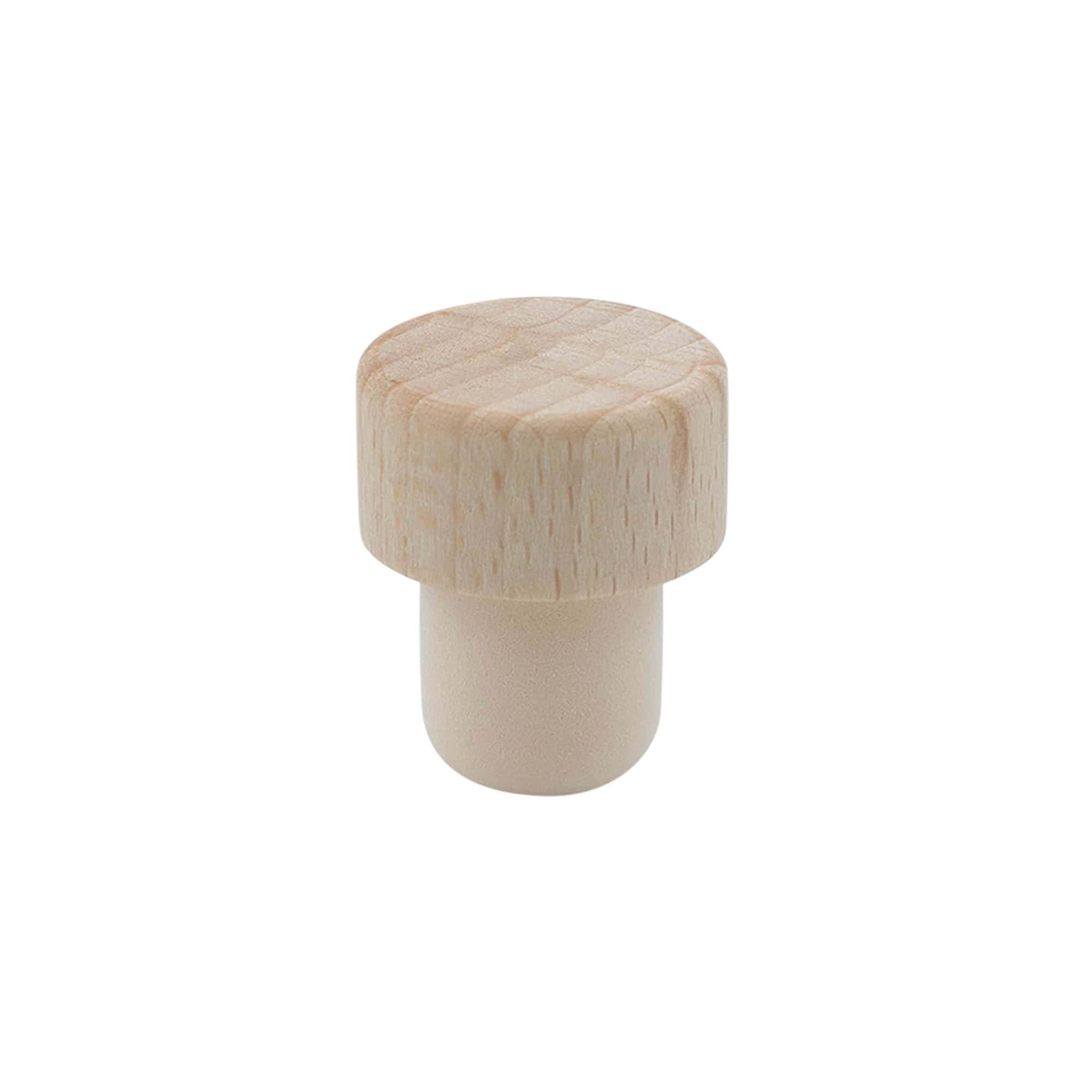 Čep za ručku 19 mm, drvo/plastika, za grlo: pluta