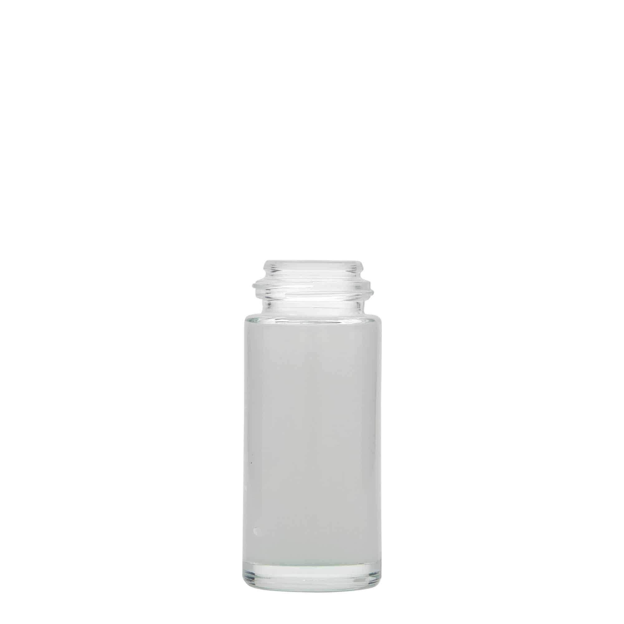 50 ml bočica s roll-on aplikatorom, staklena, grlo: navojni zatvarač