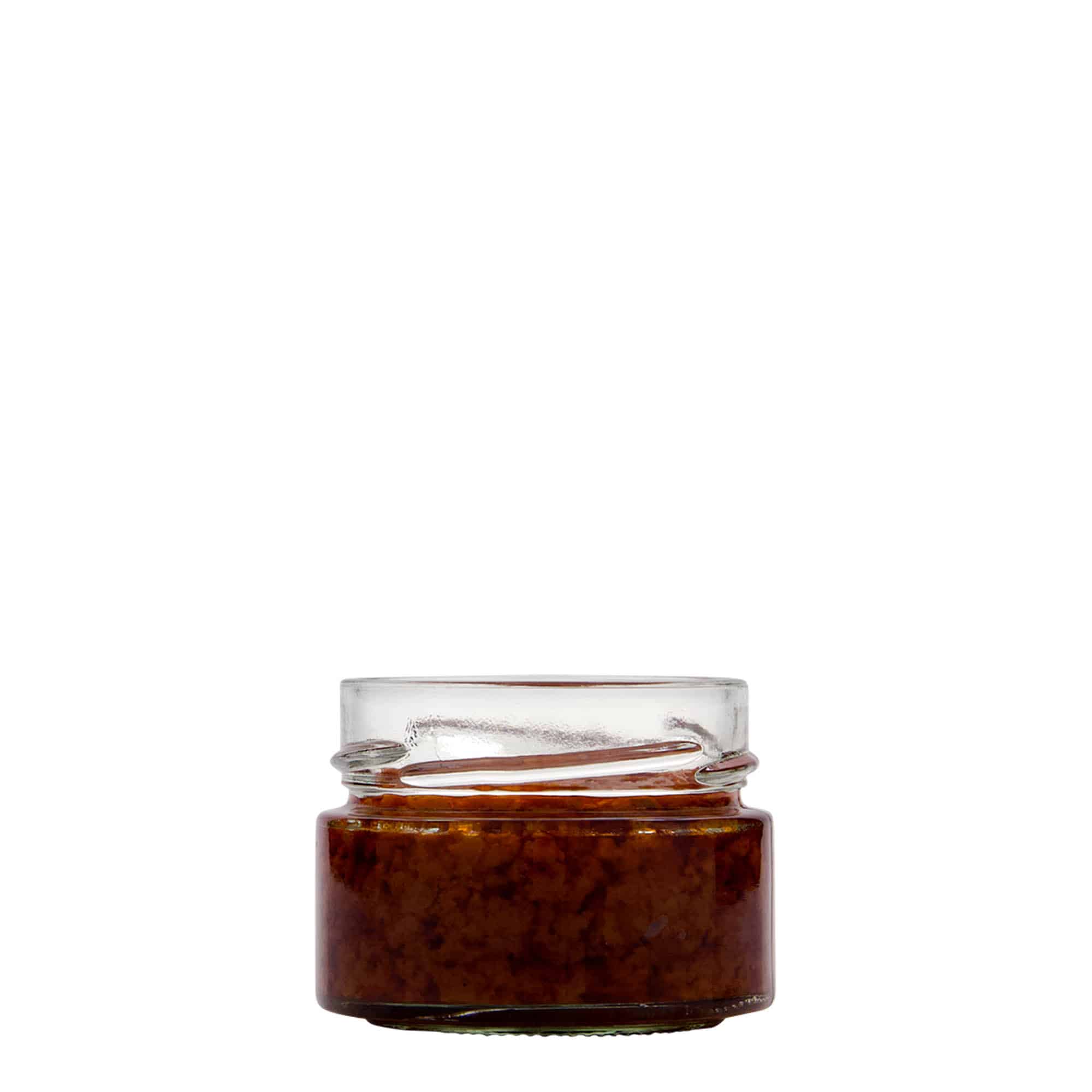 130 ml okrugla staklenka 'Aurora', otvor: Deep-Twist-Off (DTO 66)