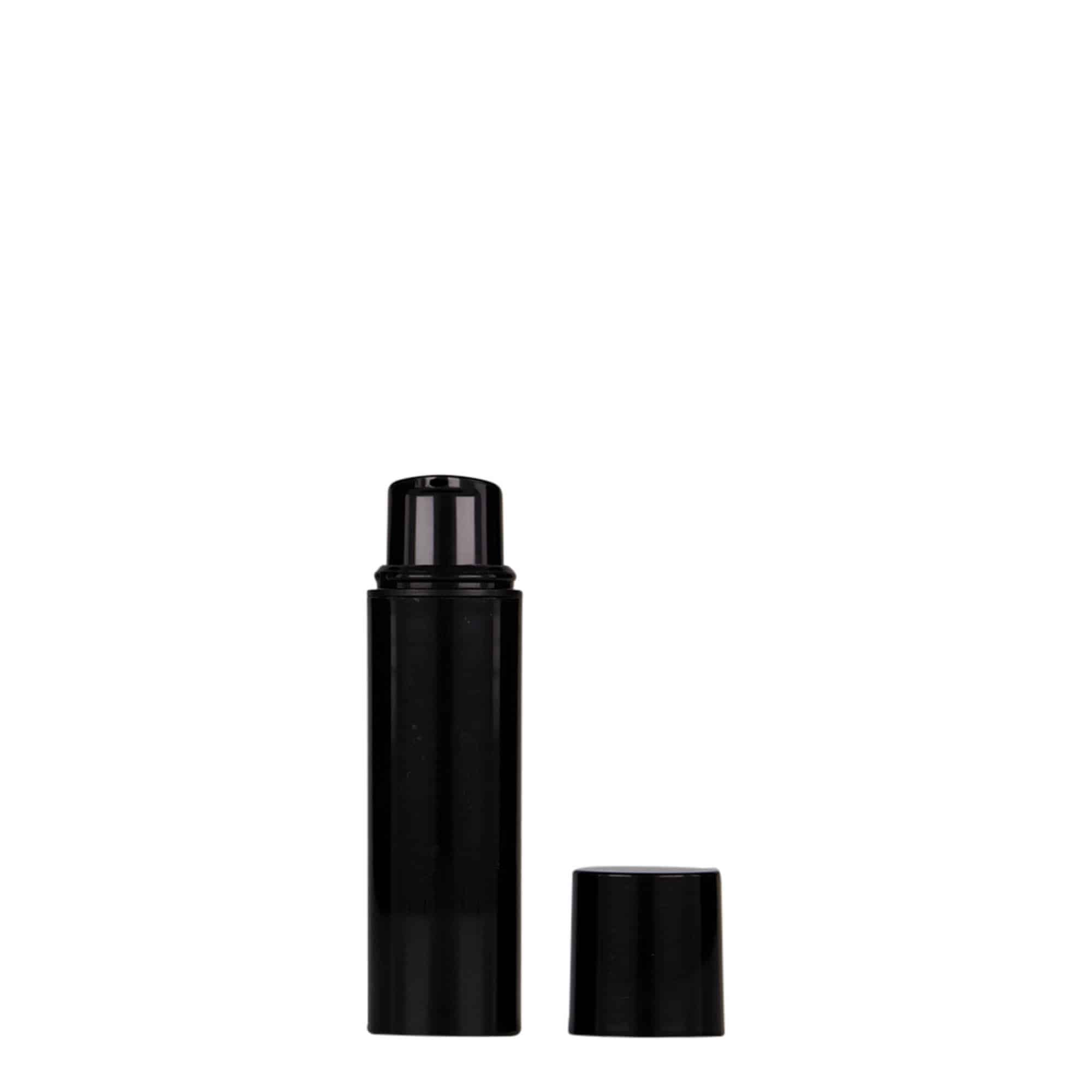 10 ml Airless dozirnik 'Nano', PP-plastika, crna