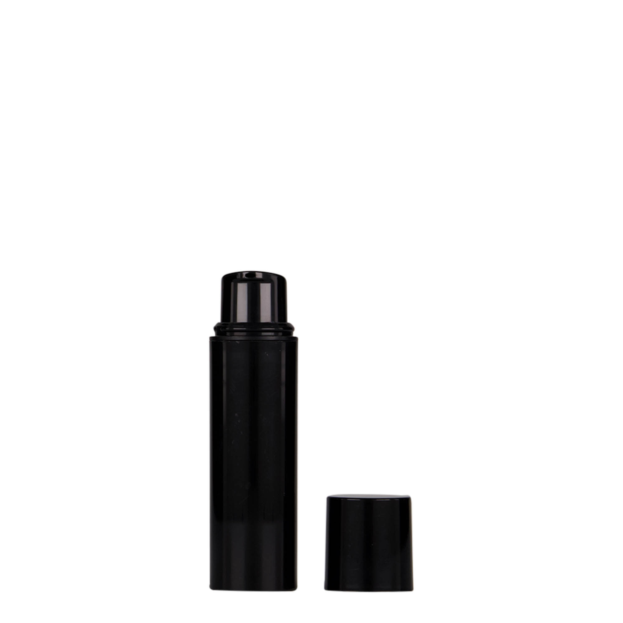 10 ml Airless dozirnik 'Nano', PP-plastika, crna