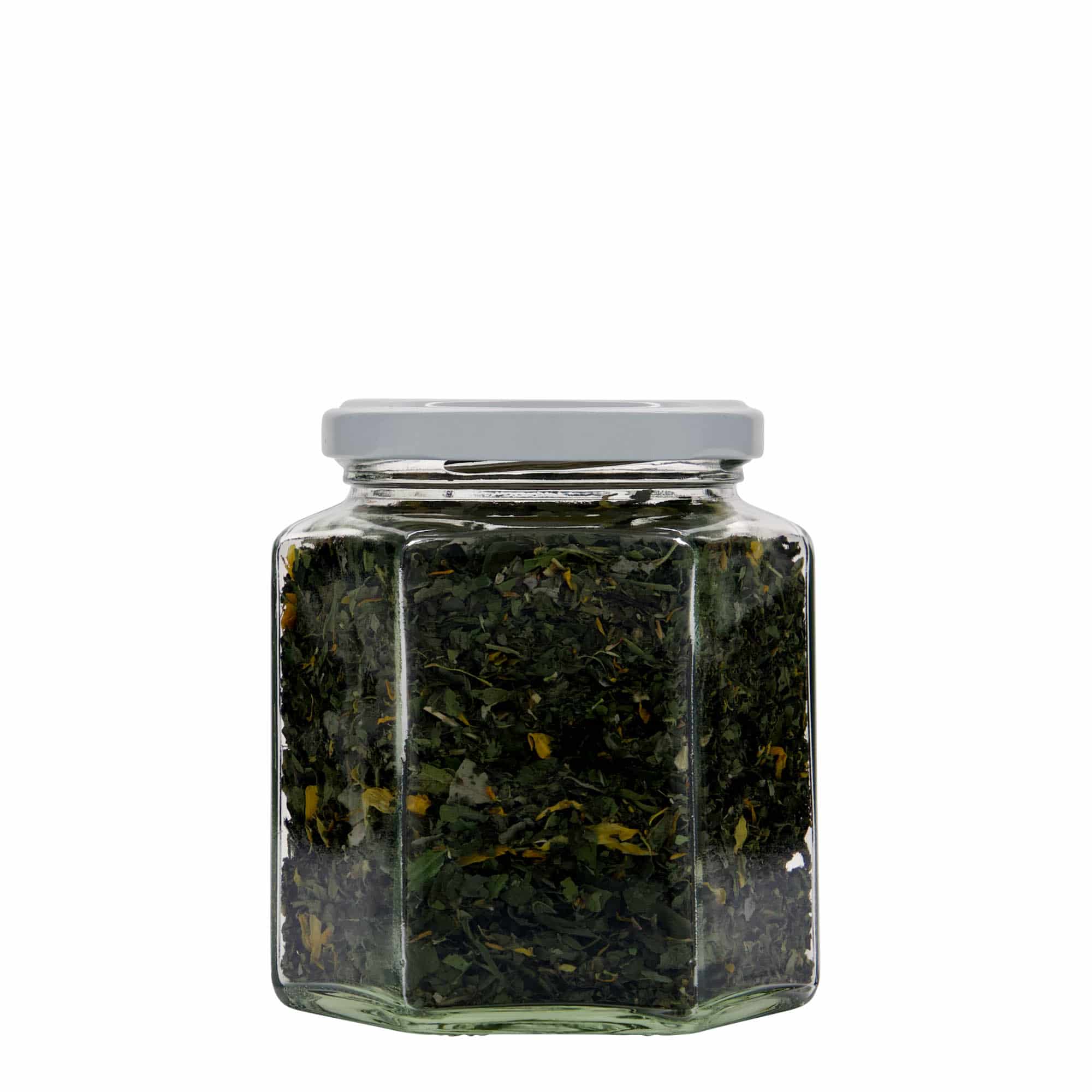 390 ml šestokutna staklenka, otvor: Twist-Off (TO 70)