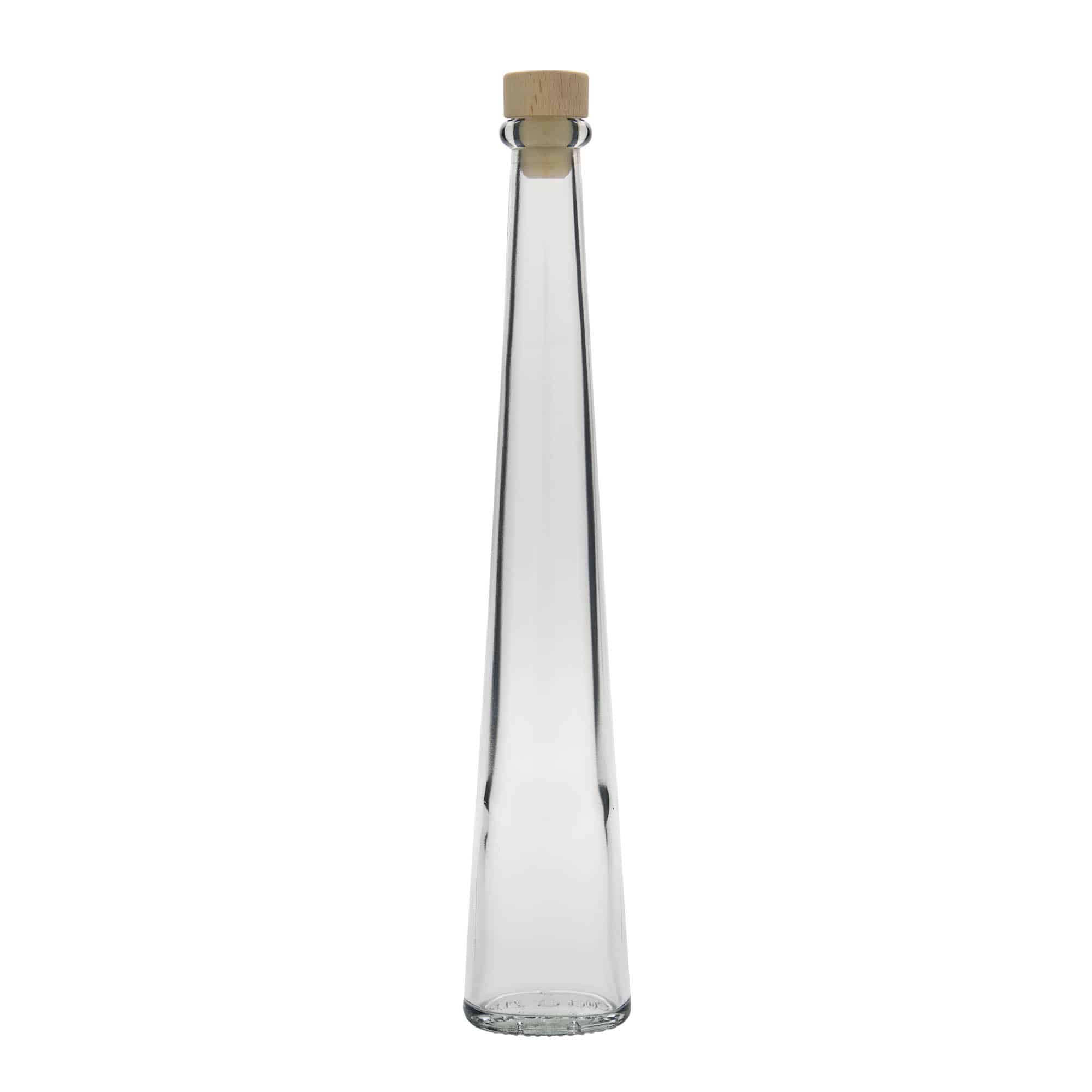 200 ml staklena boca 'Dama Ovale', ovalna, otvor: pluta