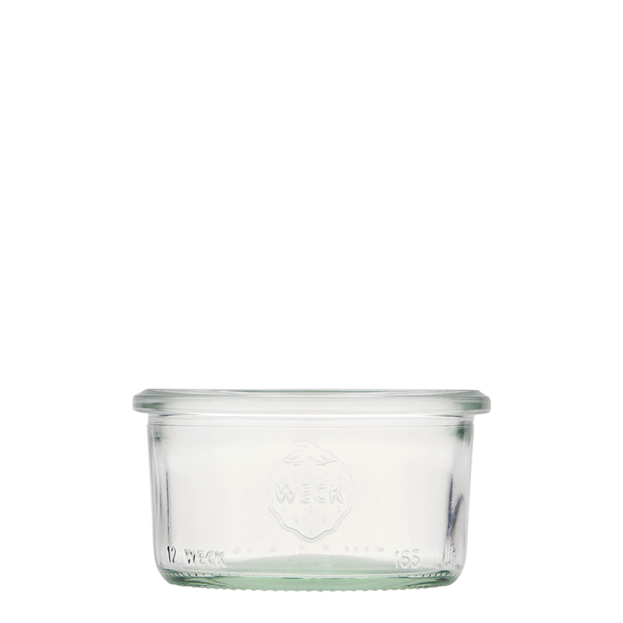 165 ml WECK-staklenka s prelivom, otvor: okrugli rub 165 ml WECK-staklenka s prelivom, otvor: okrugli rub