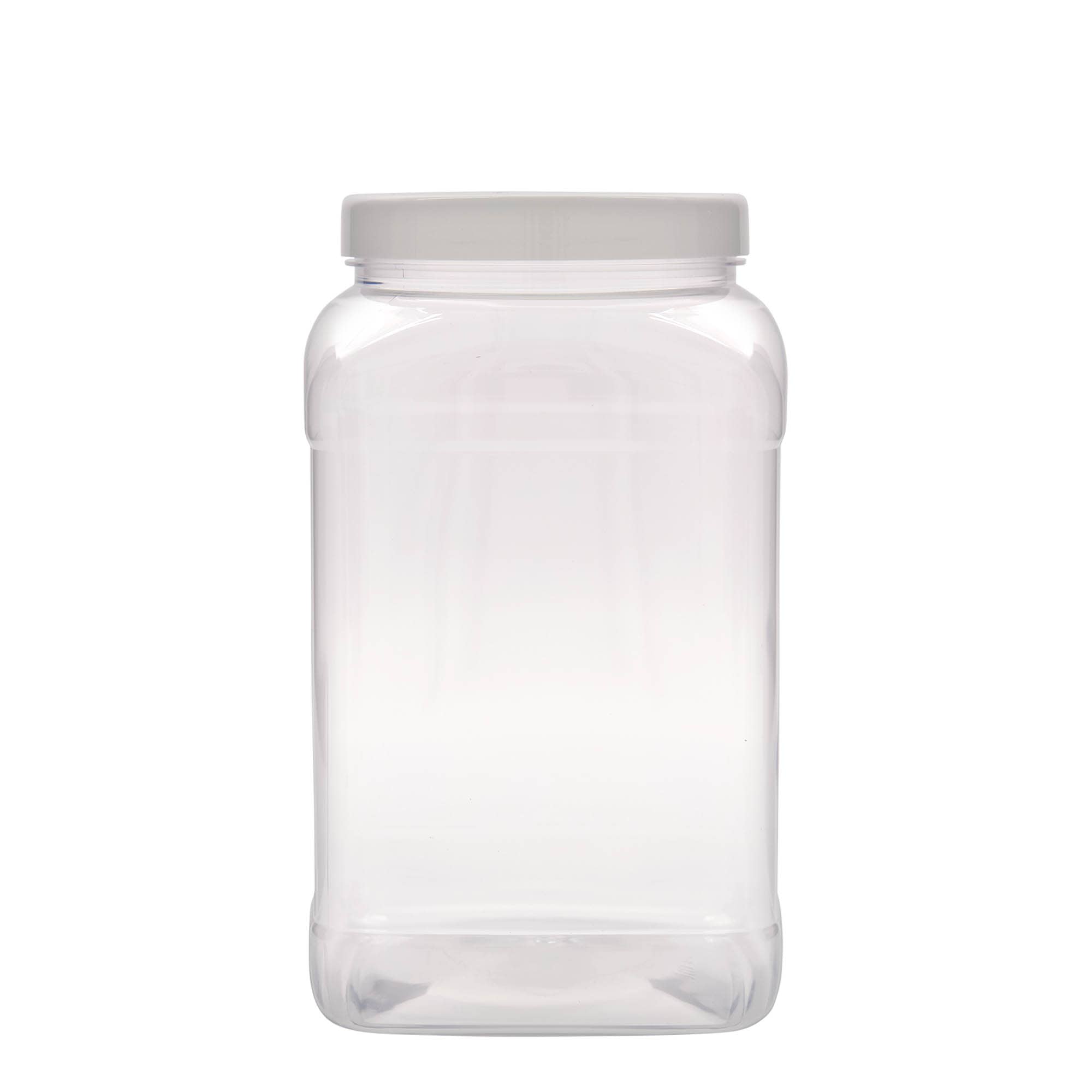 PET posudica 3000 ml 'Dana', kvadratna, plastika, otvor: 110/400