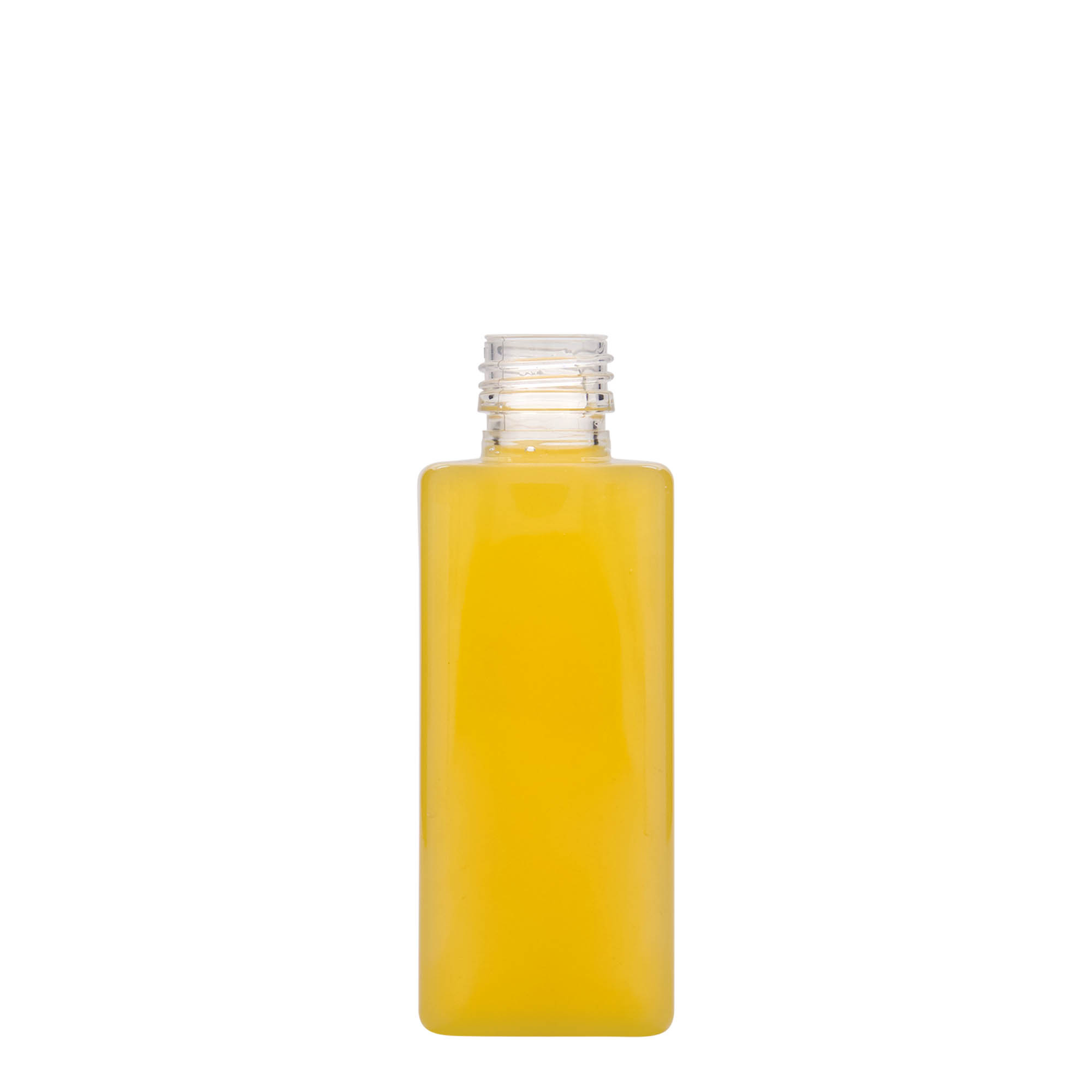 250 ml PET boca 'Karl', četvrtasta, plastika, grlo: PP 28