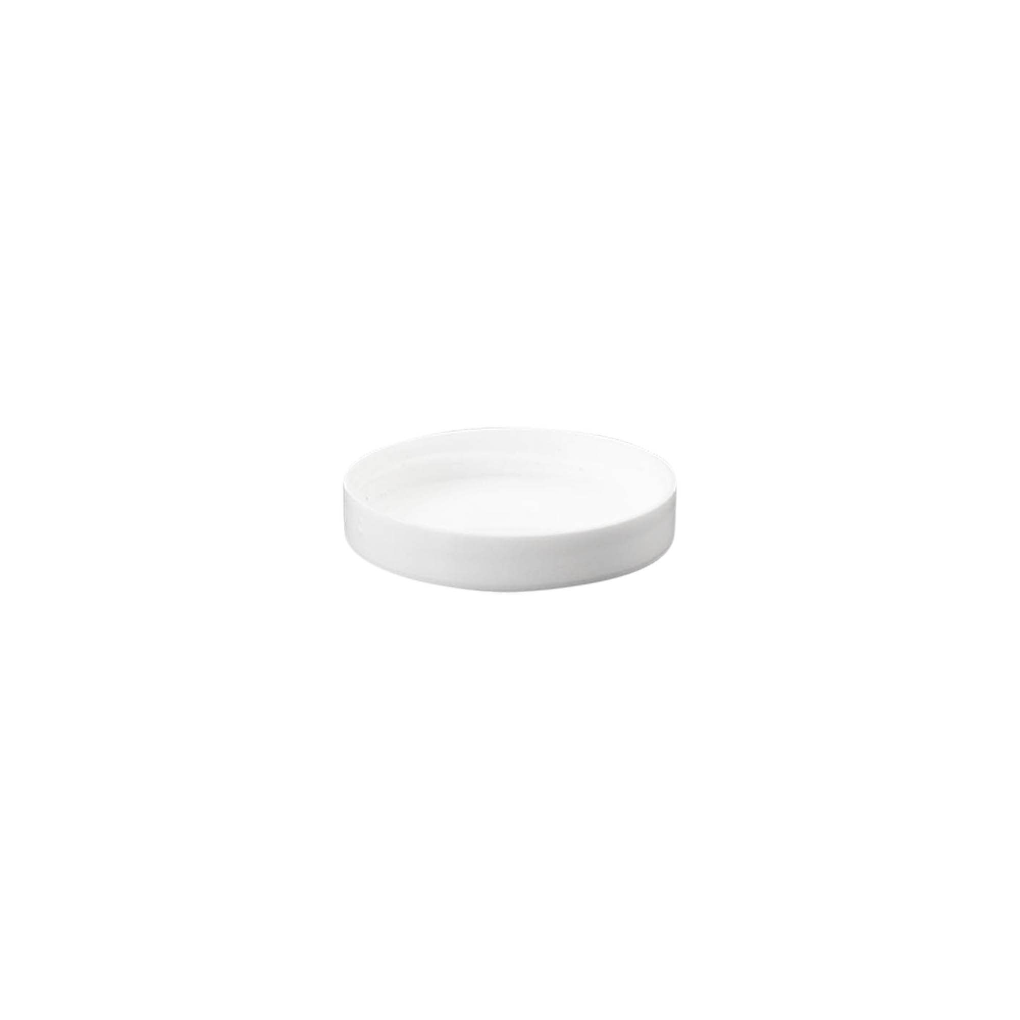 Zatvarač s navojem 'White Line' 6 ml, PP plastika, bijeli