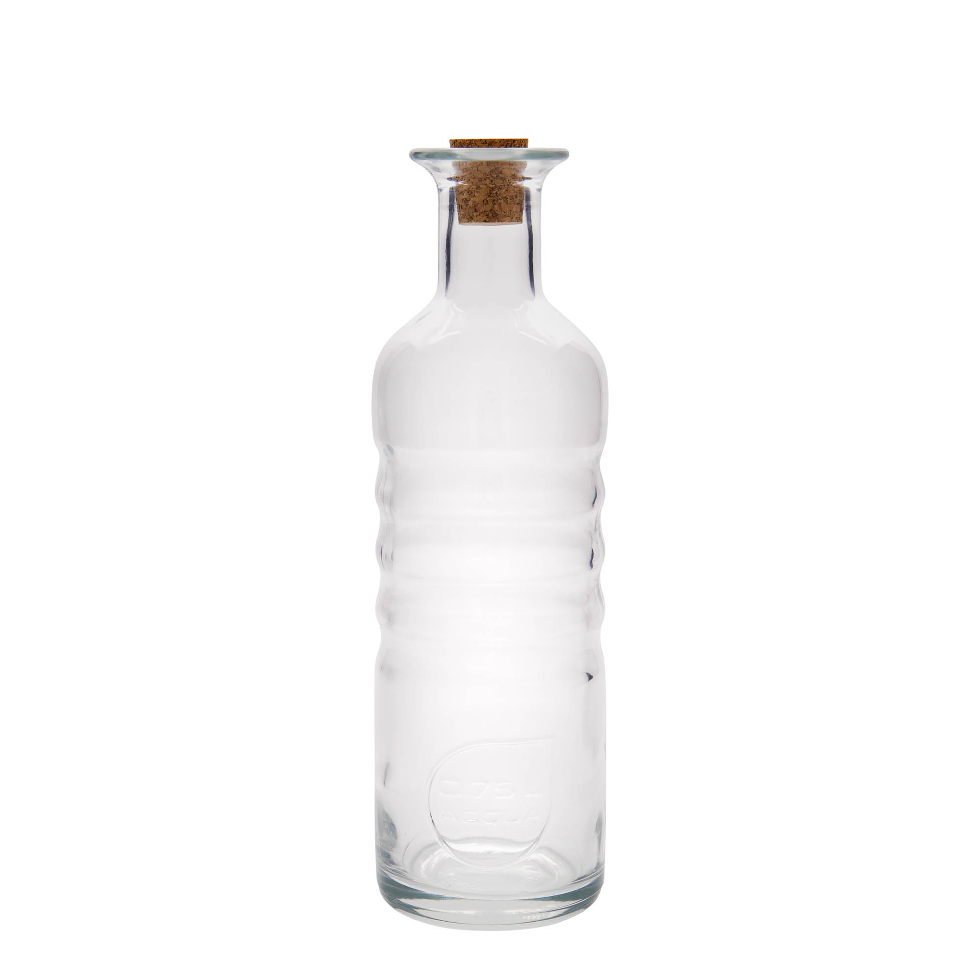750 ml staklena boca 'Optima Acqua', grlo: pluta 750 ml staklena boca 'Optima Acqua', grlo: pluta