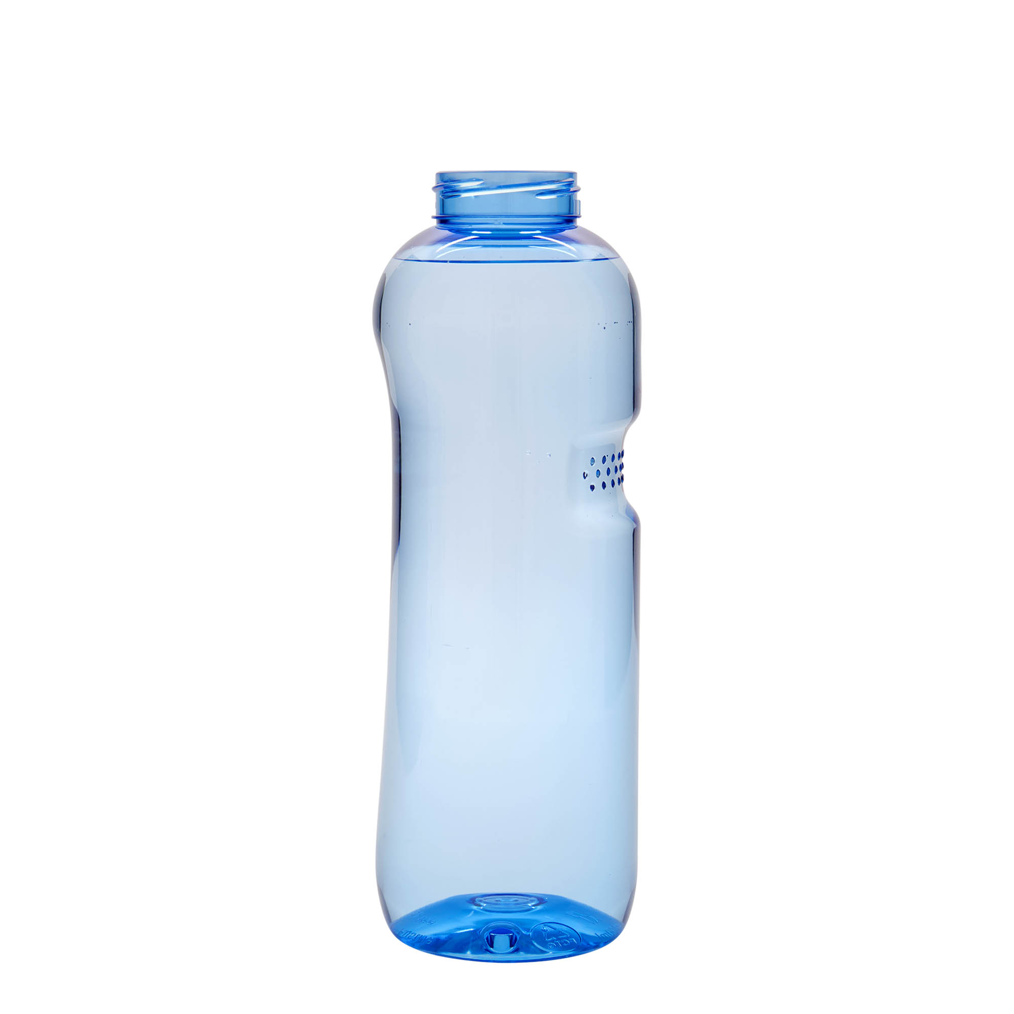 1.000 ml PET boca za piće 'Kavodrink', plastika, plava