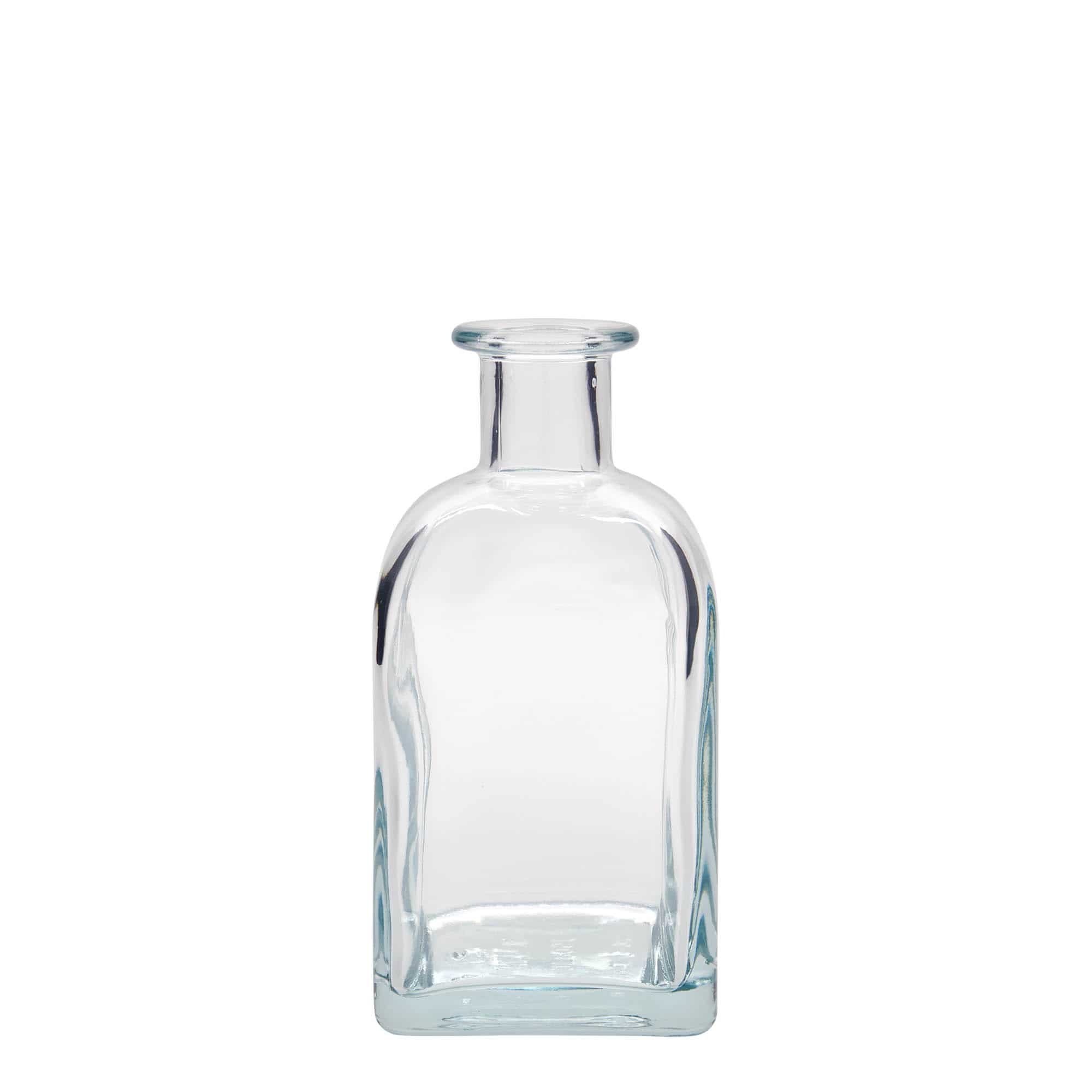 350 ml staklena boca Apotheker Carré, četvrtasta, otvor: plutani čep