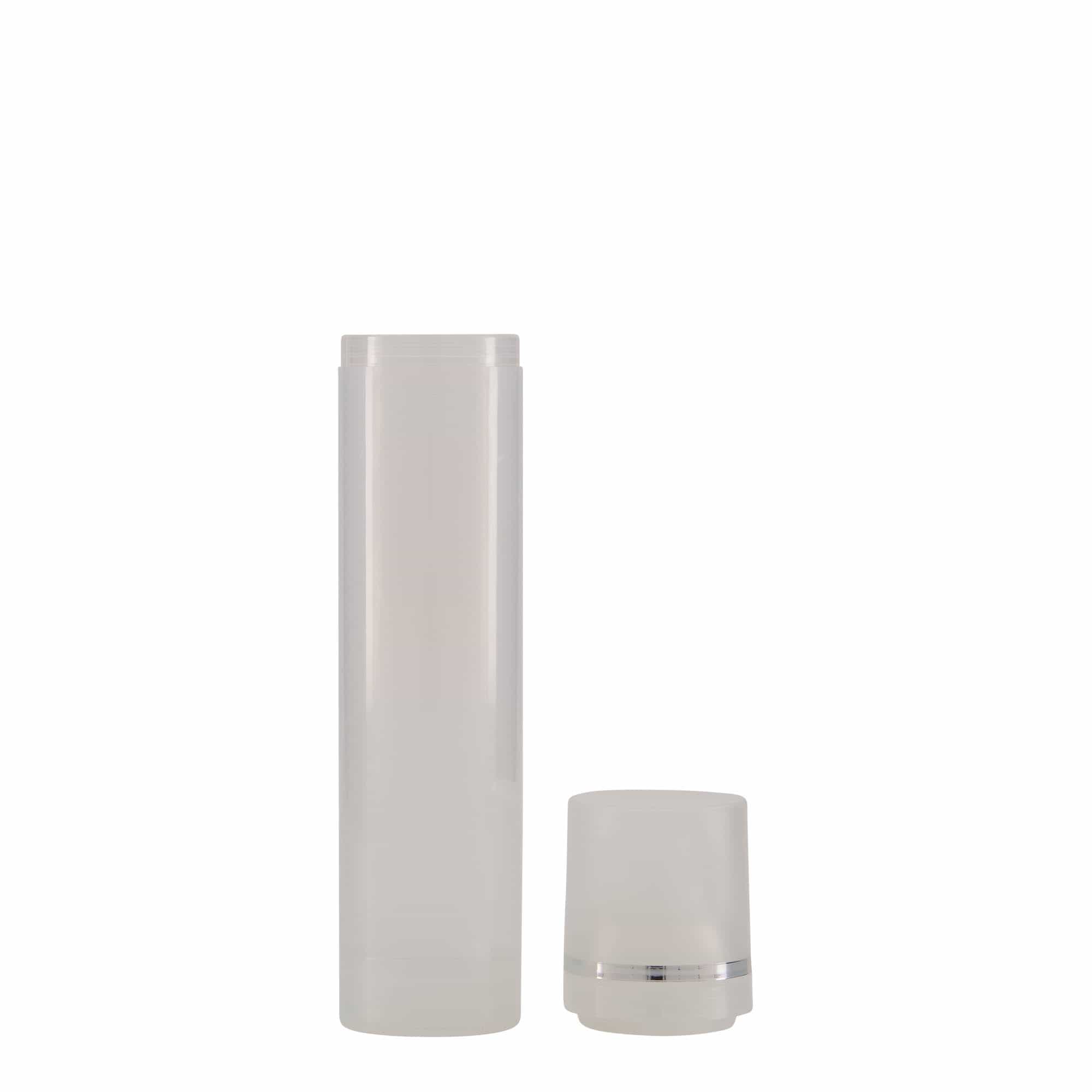 100 ml Airless dozirnik 'Mezzo', PP-plastika, prirodna boja