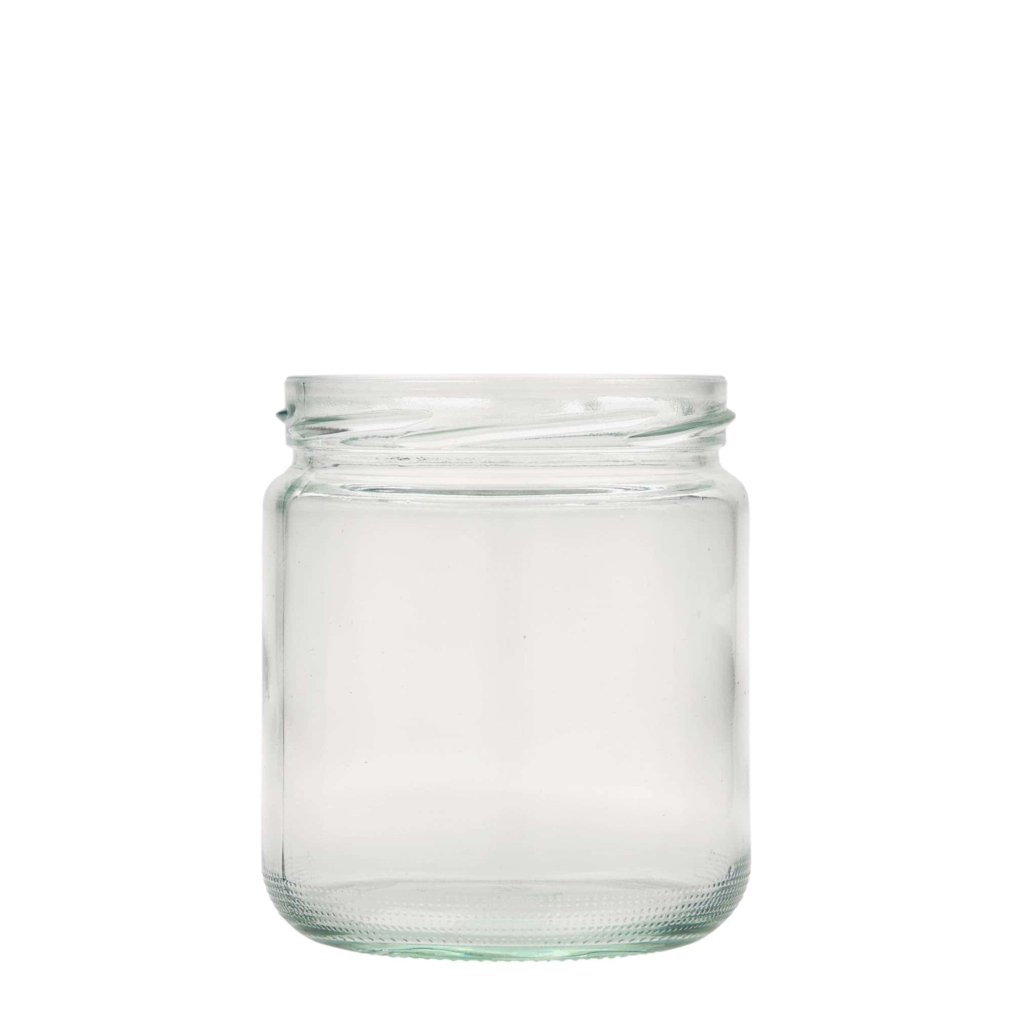 Okrugla staklenka 440 ml, otvor: Twist off (TO 82) Okrugla staklenka 440 ml, otvor: Twist off (TO 82)