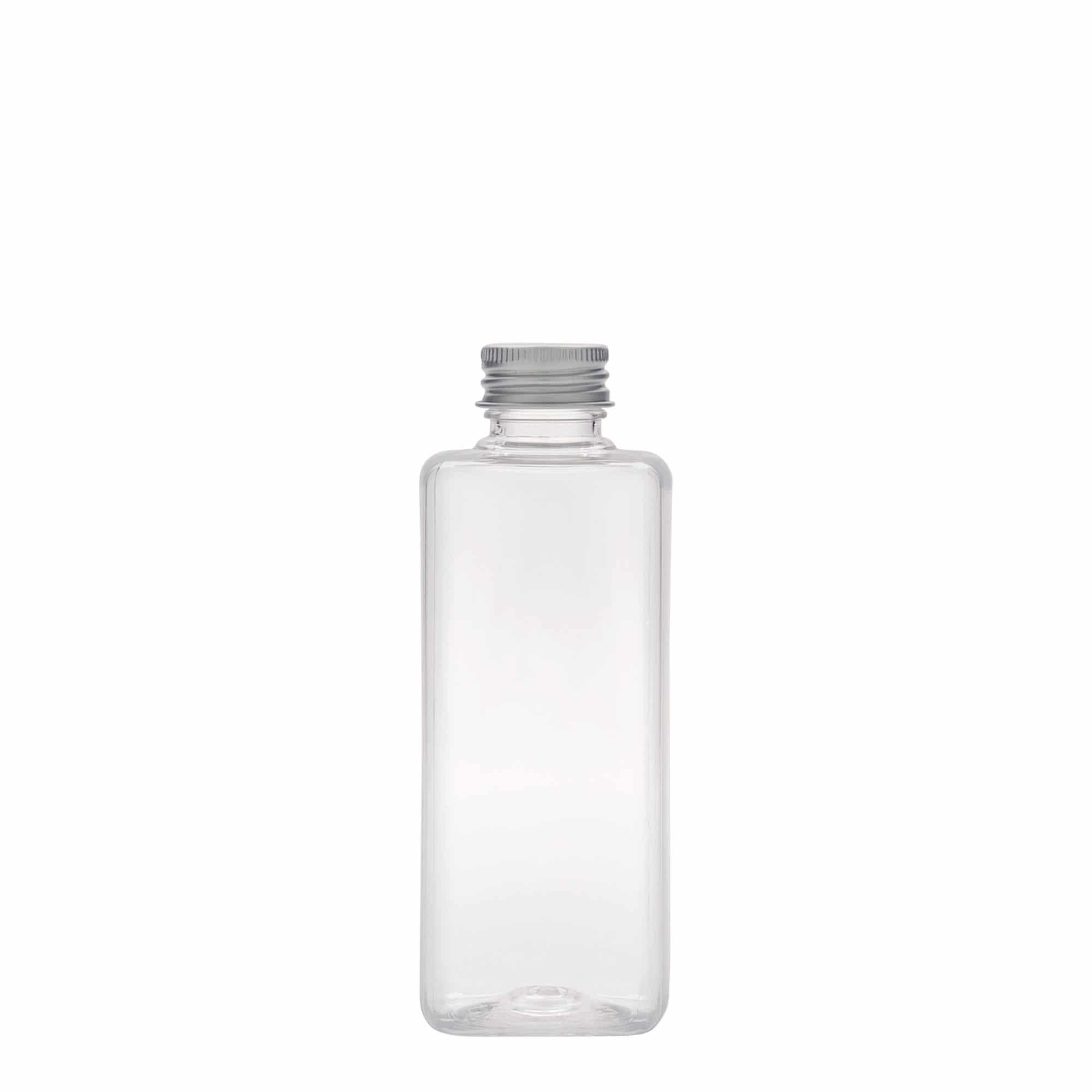 PET boca 200 ml 'Karl', kvadratna, plastika, otvor: GPI 24/410 PET boca 200 ml 'Karl', kvadratna, plastika, otvor: GPI 24/410