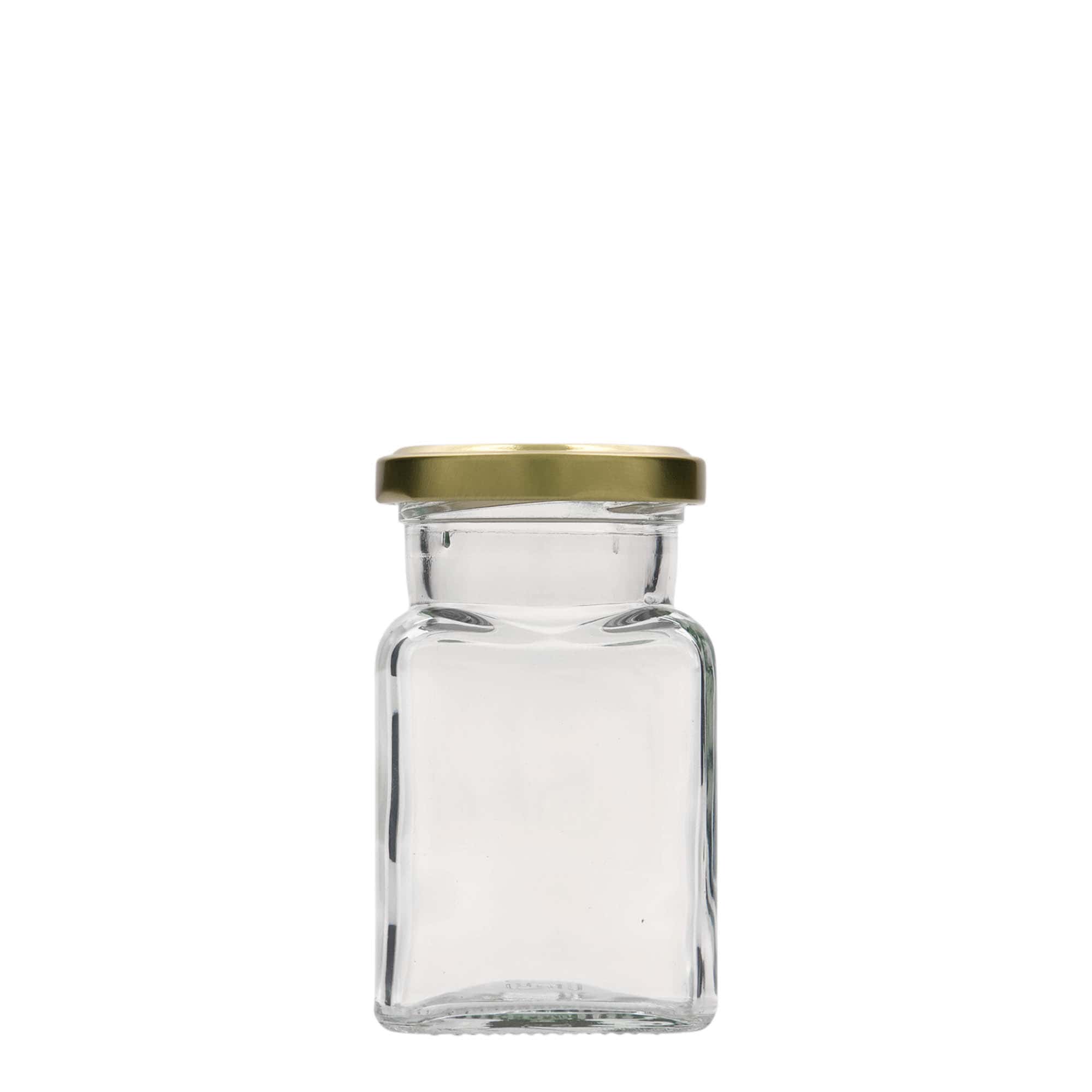 150 ml četvrtasta staklena boca, otvor: Twist-Off (TO 53)