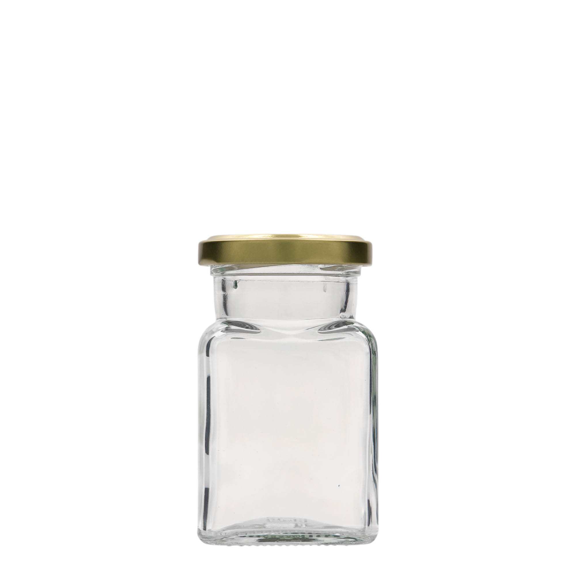150 ml četvrtasta staklena boca, otvor: Twist-Off (TO 53)