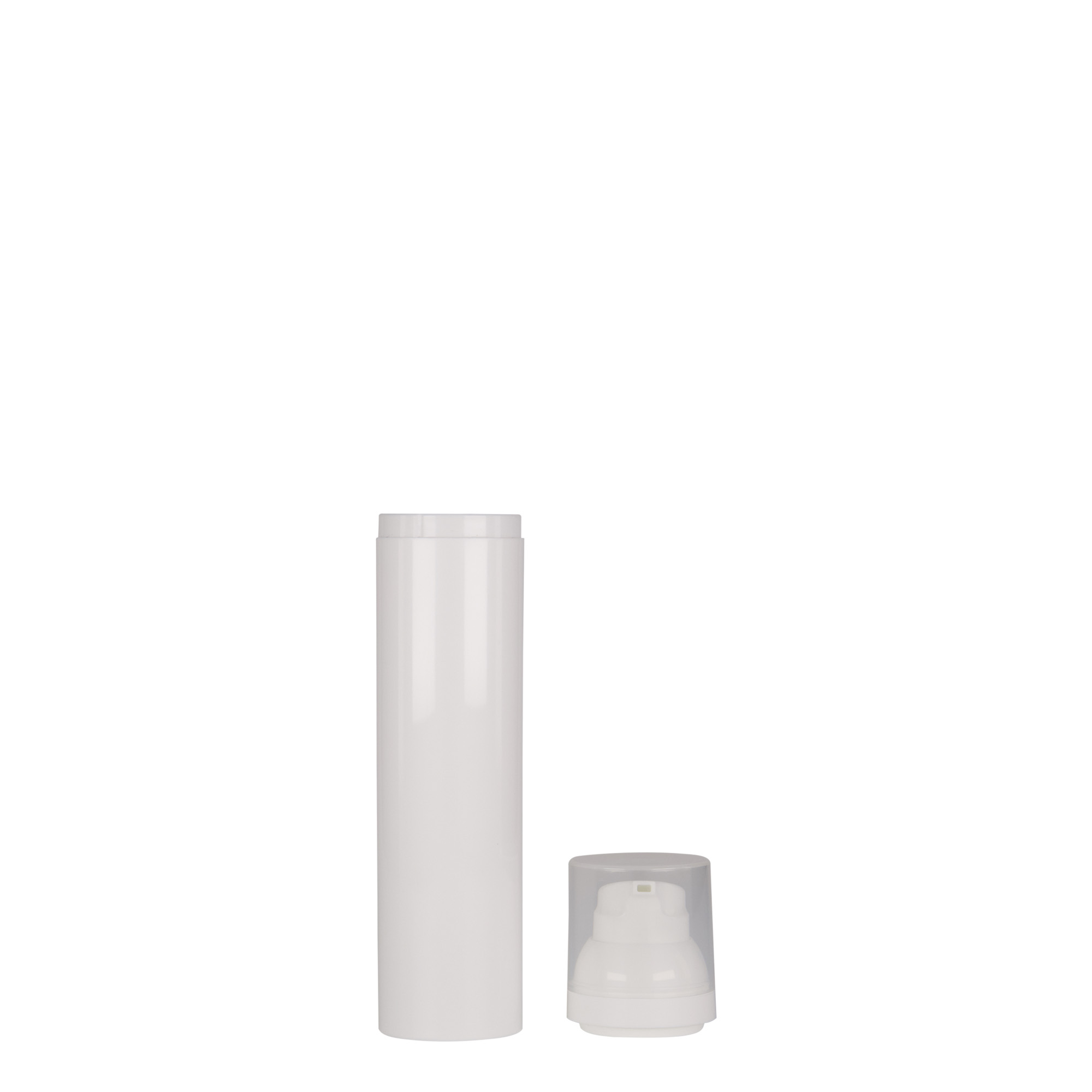 100 ml Airless dozirnik 'Mezzo', PP-plastika, bijeli 100 ml Airless dozirnik 'Mezzo', PP-plastika, bijeli
