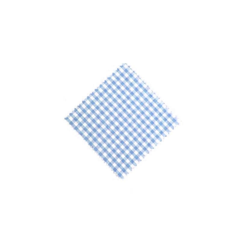 Krpice za zimnicu karirane 12x12, kvadratne, tekstil, svjetloplava, otvor: TO38-TO53 Krpice za zimnicu karirane 12x12, kvadratne, tekstil, svjetloplava, otvor: TO38-TO53