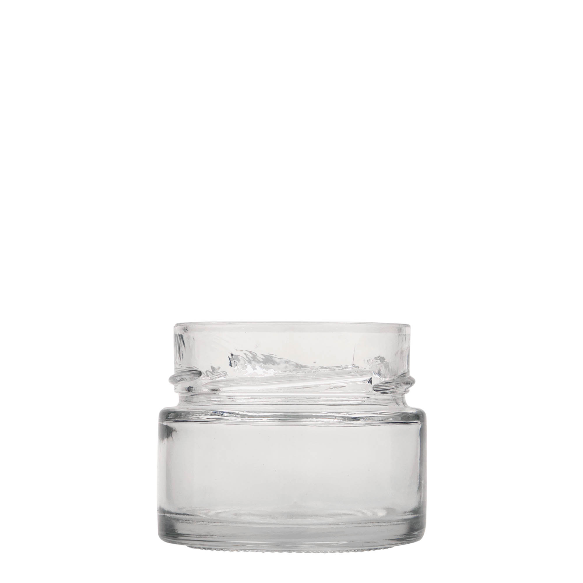 106 ml okrugla staklenka 'Albatros', otvor: ekstra duboki Twist-Off (EDTO 70)