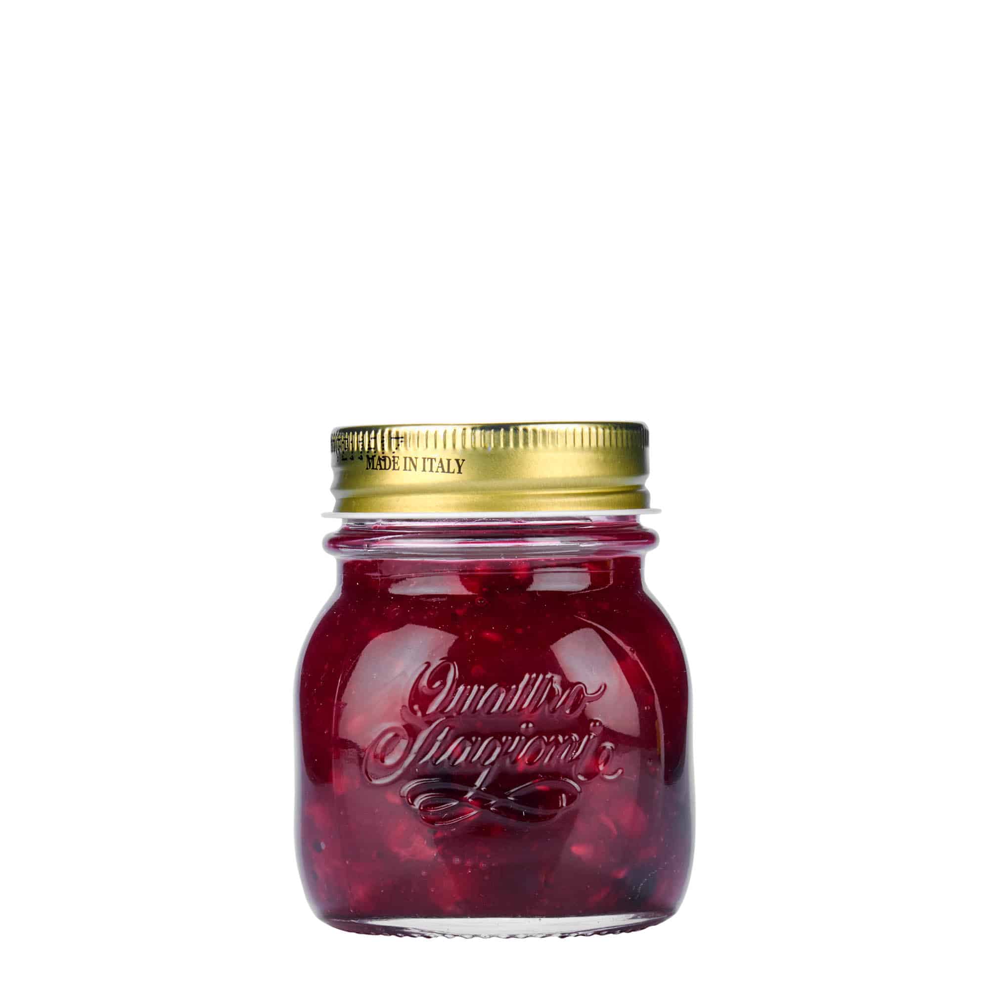 150 ml staklenka 'Quattro Stagioni', grlo: navojni poklopac